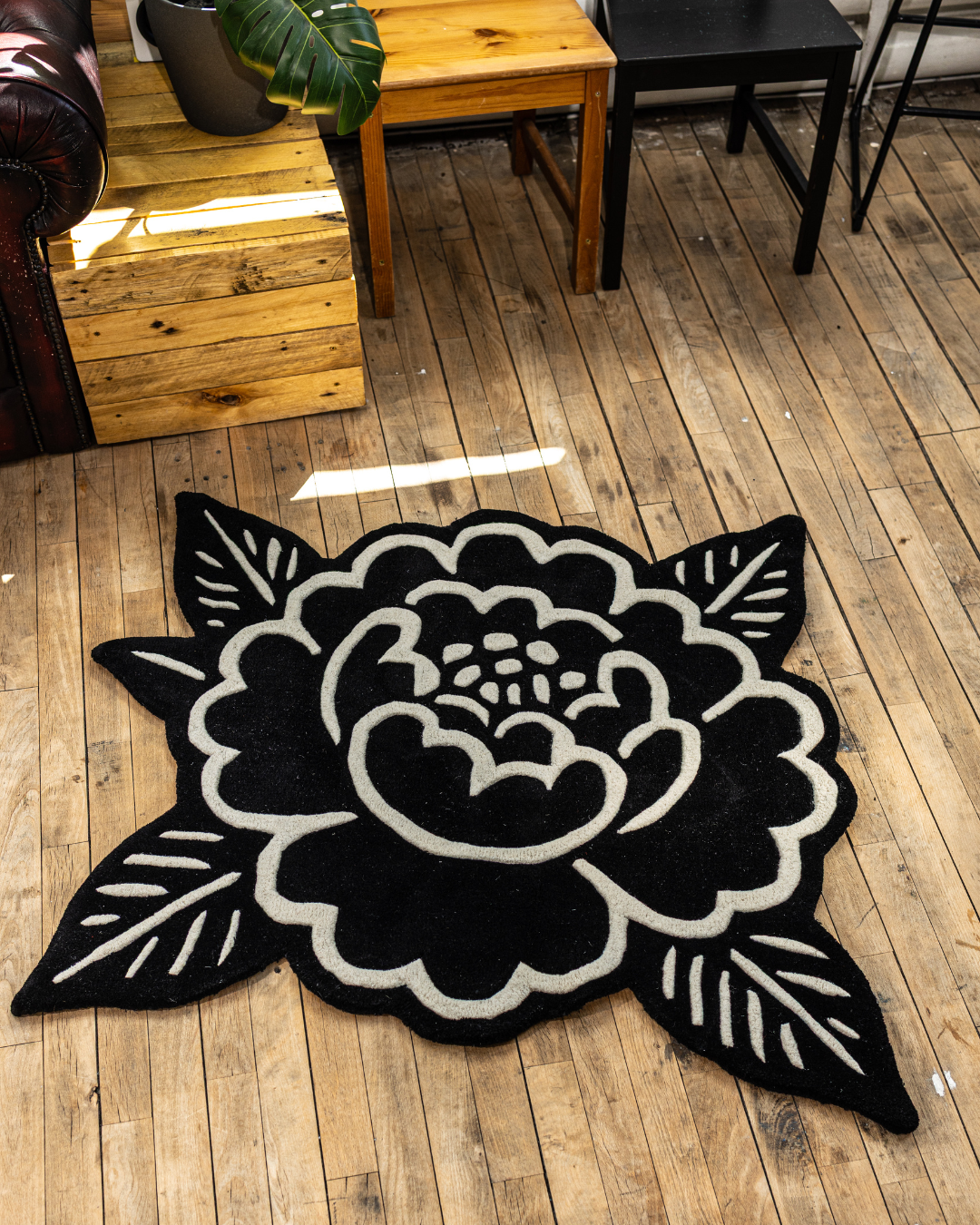 Blackwork Flower