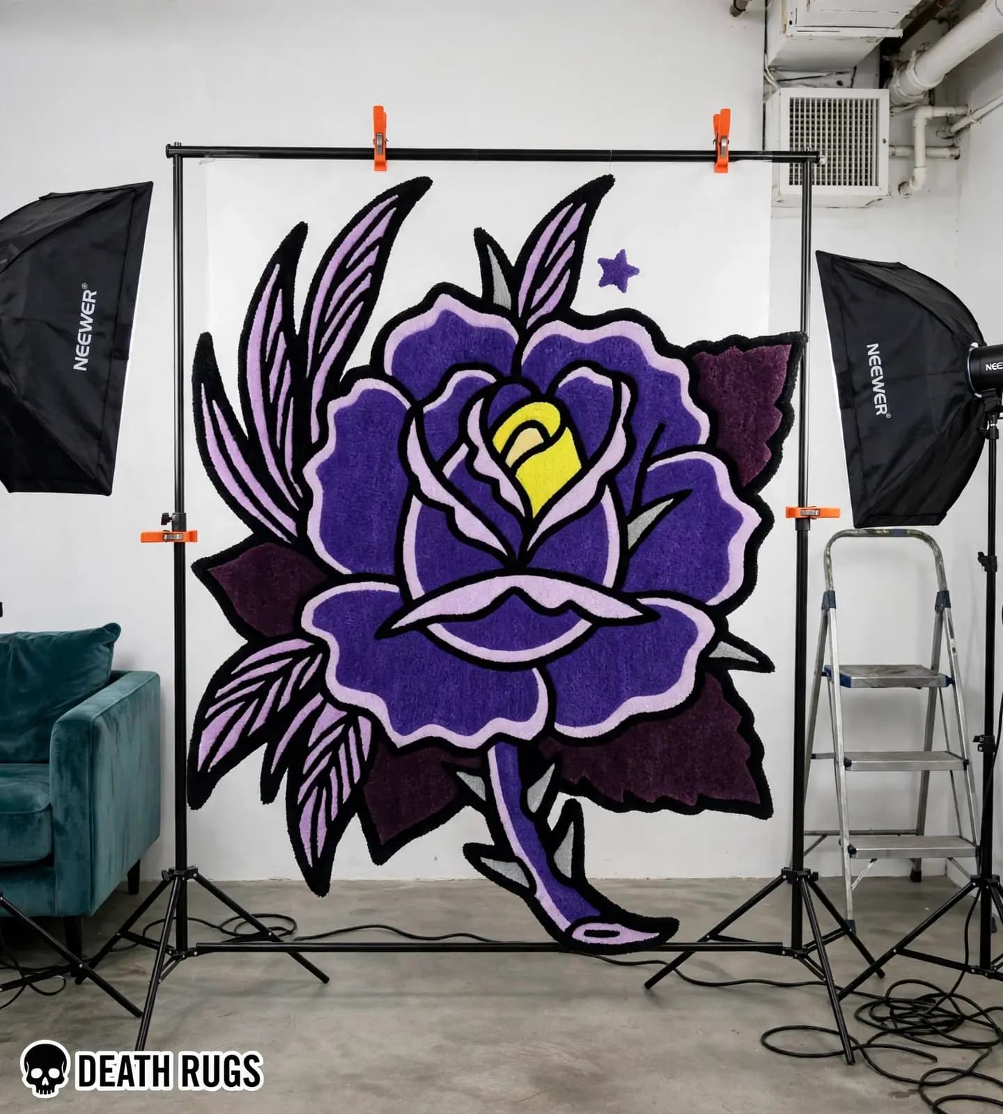 Violet Thorn Rose Rugs thumbnail 5