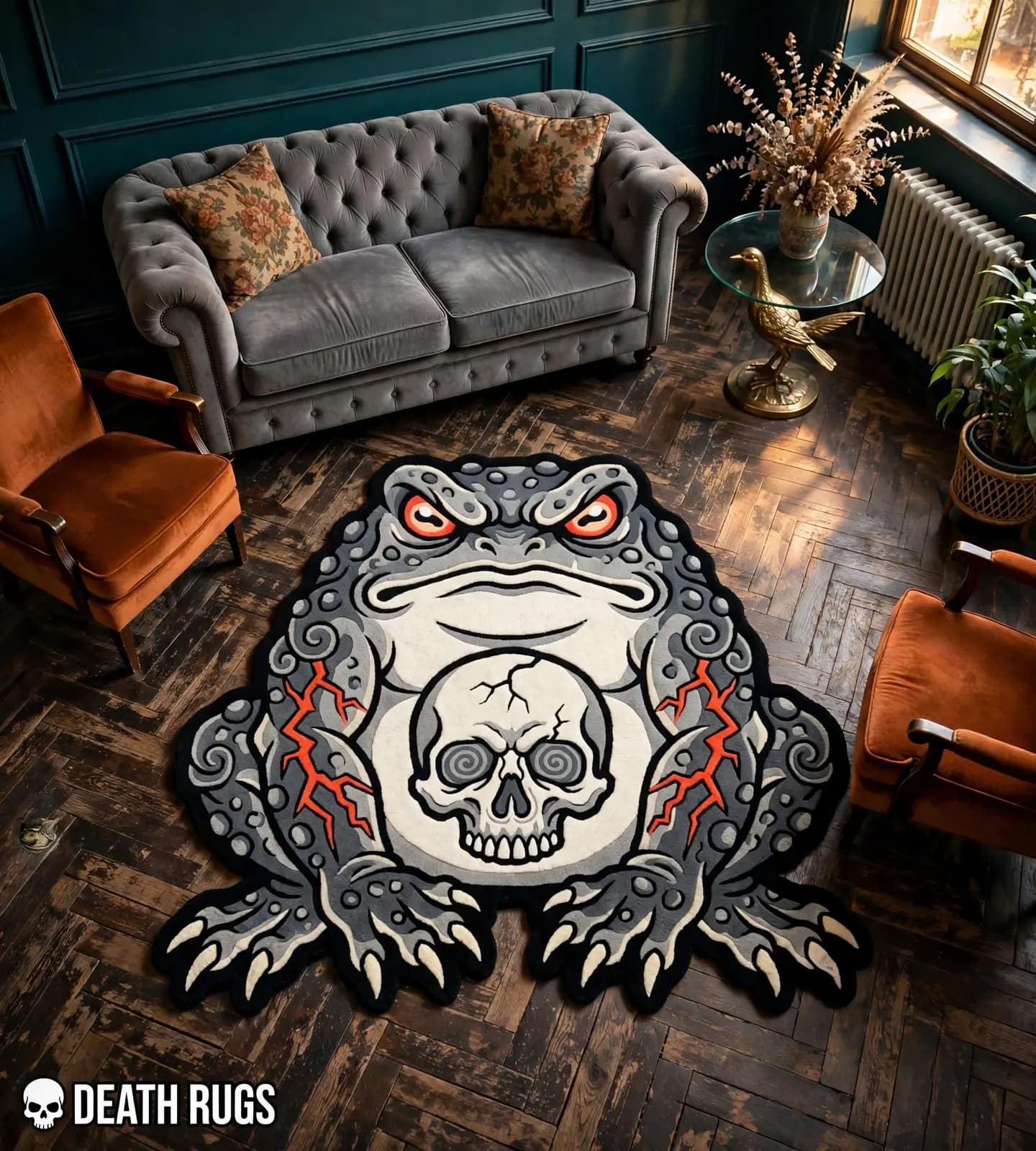 Ash Skull Toad Rugs thumbnail 5