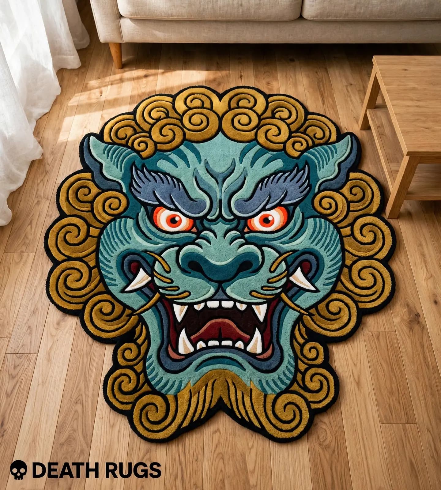 Golden Mane Shishi Rugs thumbnail 4