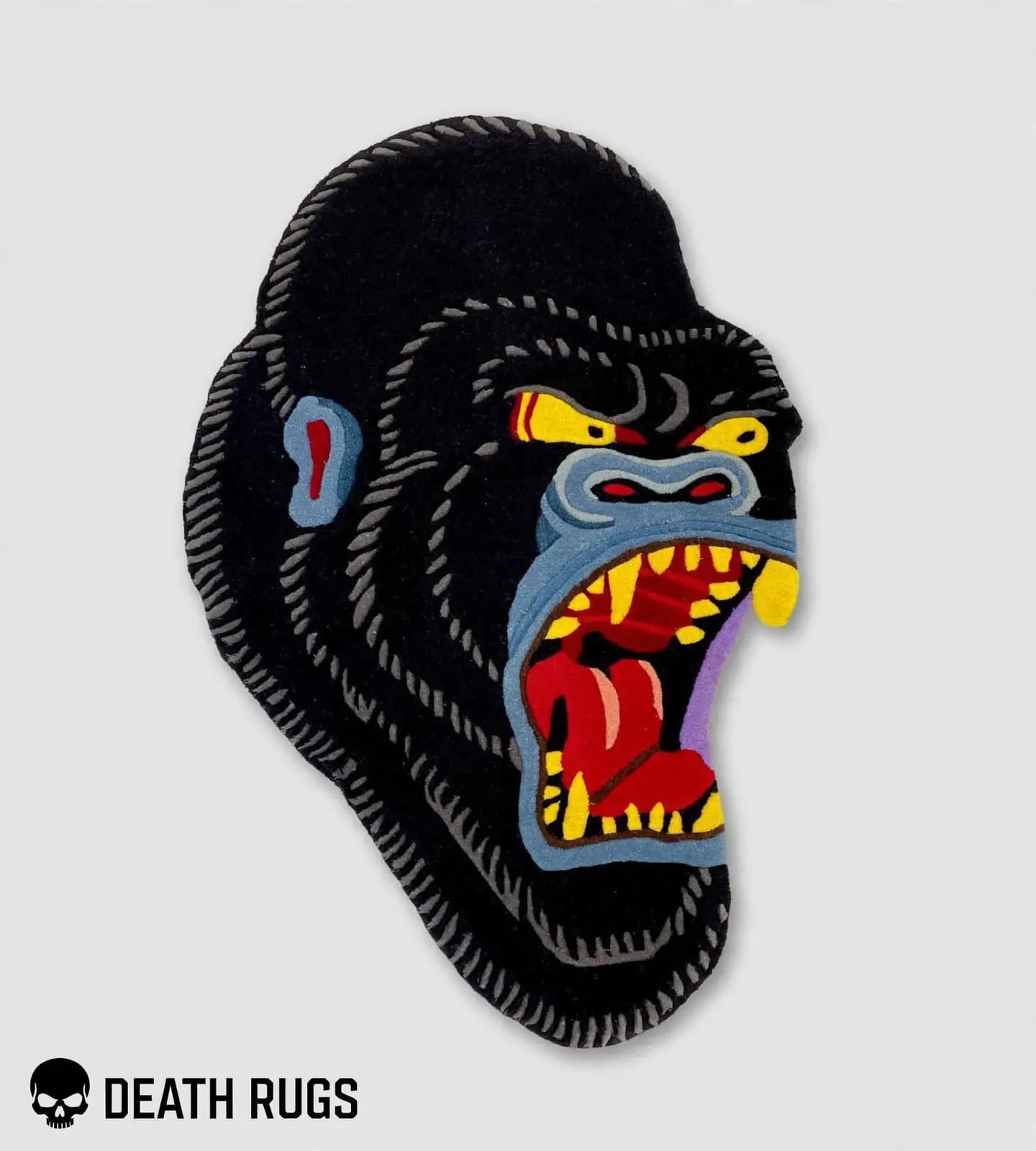 Roaring Gorilla Rugs