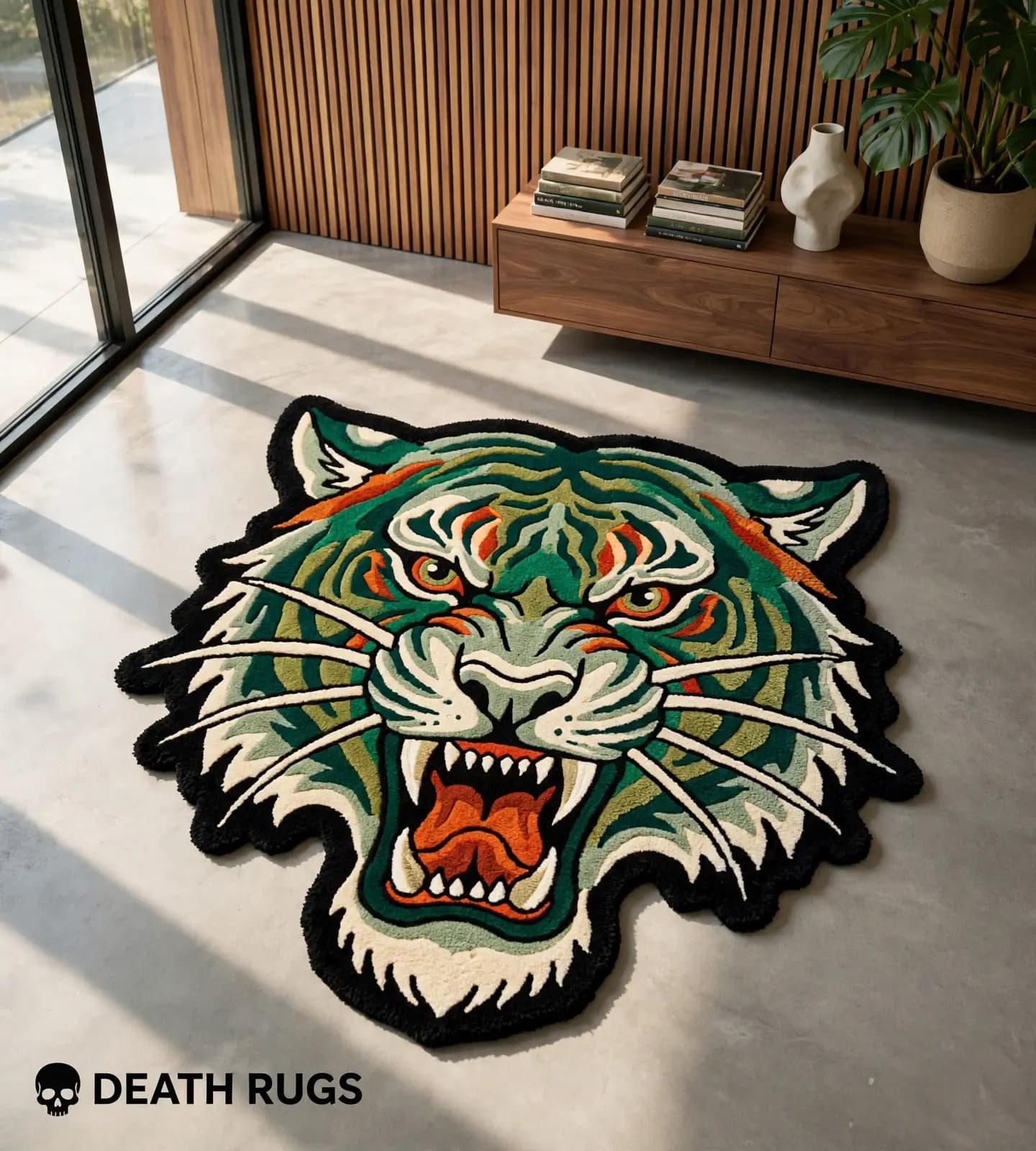 Emerald Fury Tiger Rugs thumbnail 6