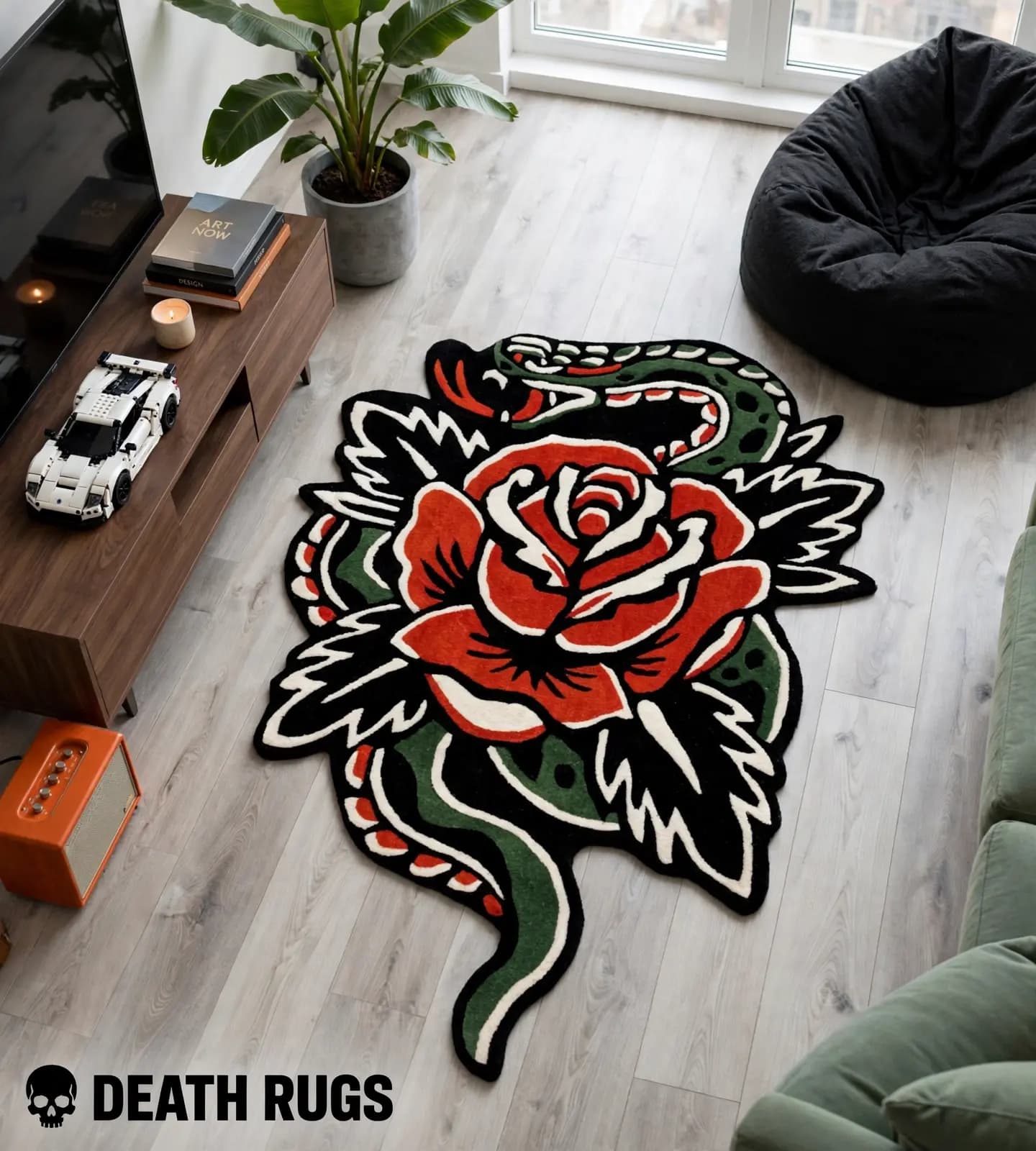 Serpent & Rose Rug alternate