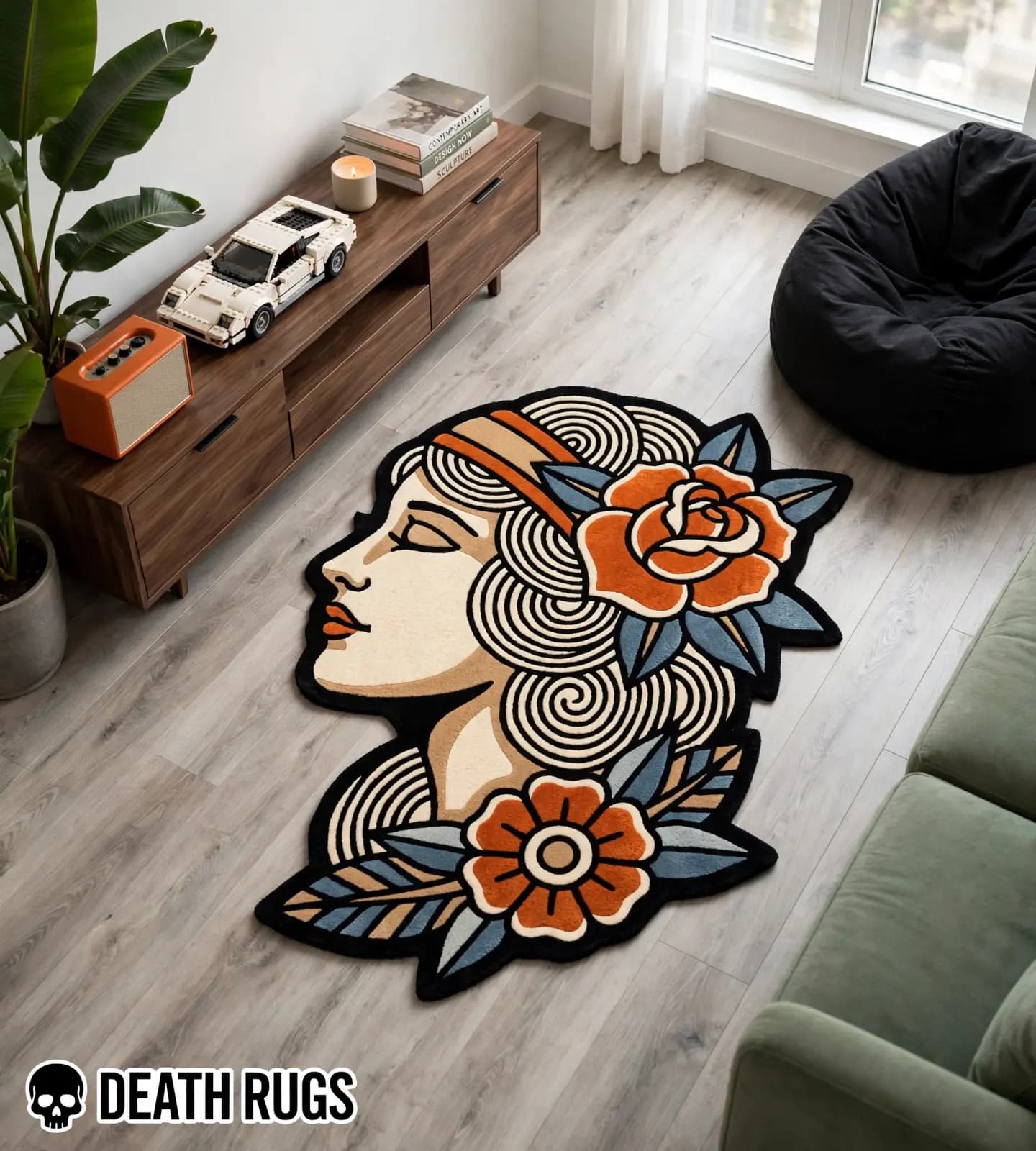 Serene Rose Maiden Rugs thumbnail 6