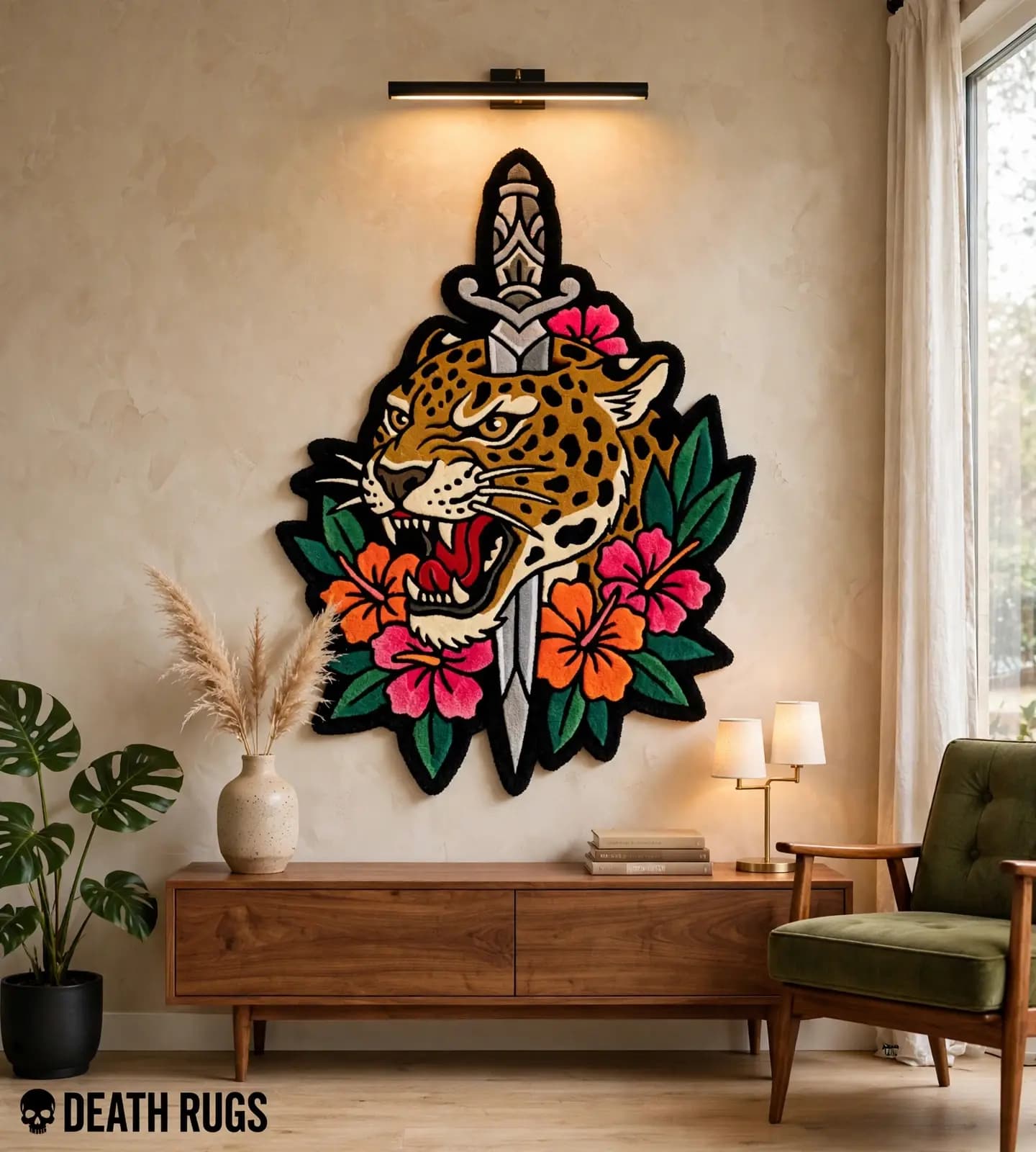 Jaguar and Dagger Rugs thumbnail 8