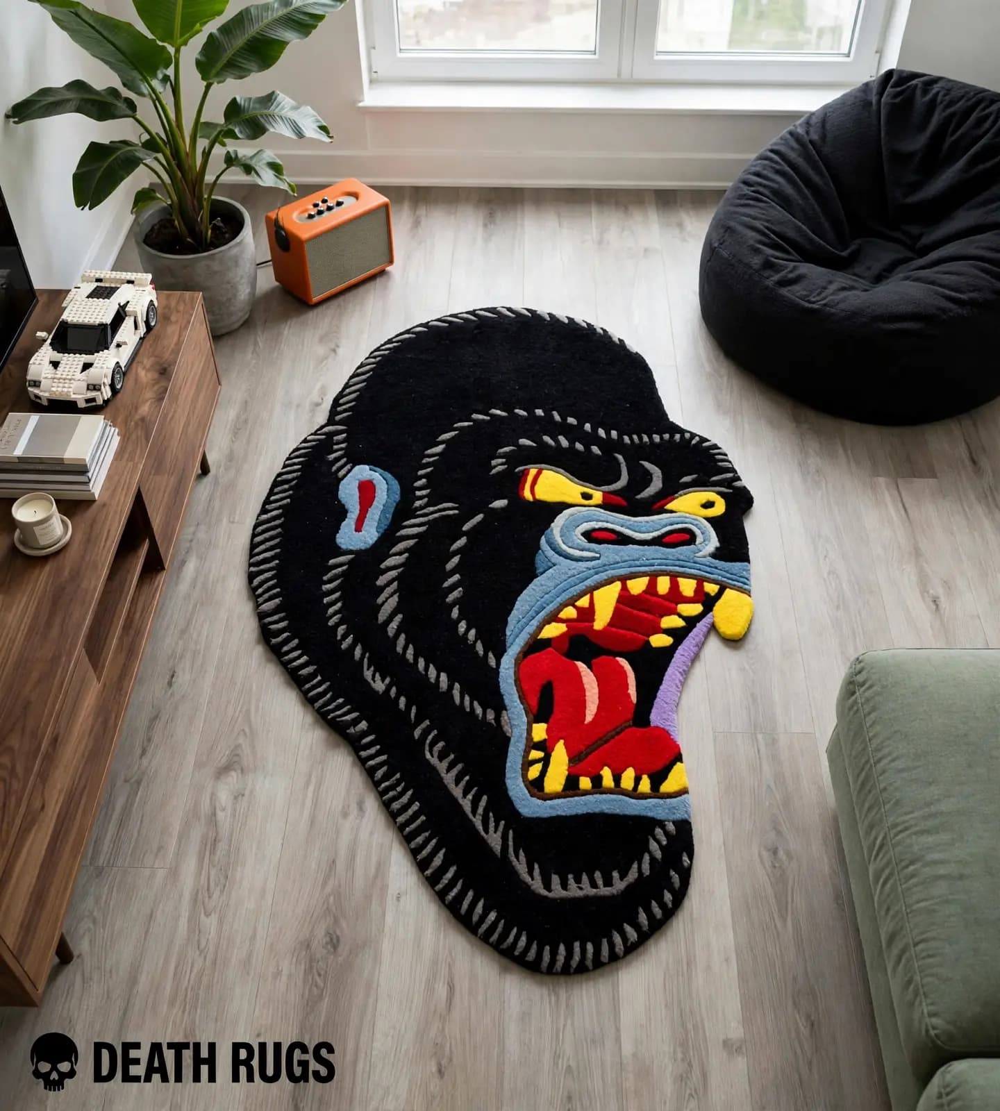 Roaring Gorilla Rugs alternate