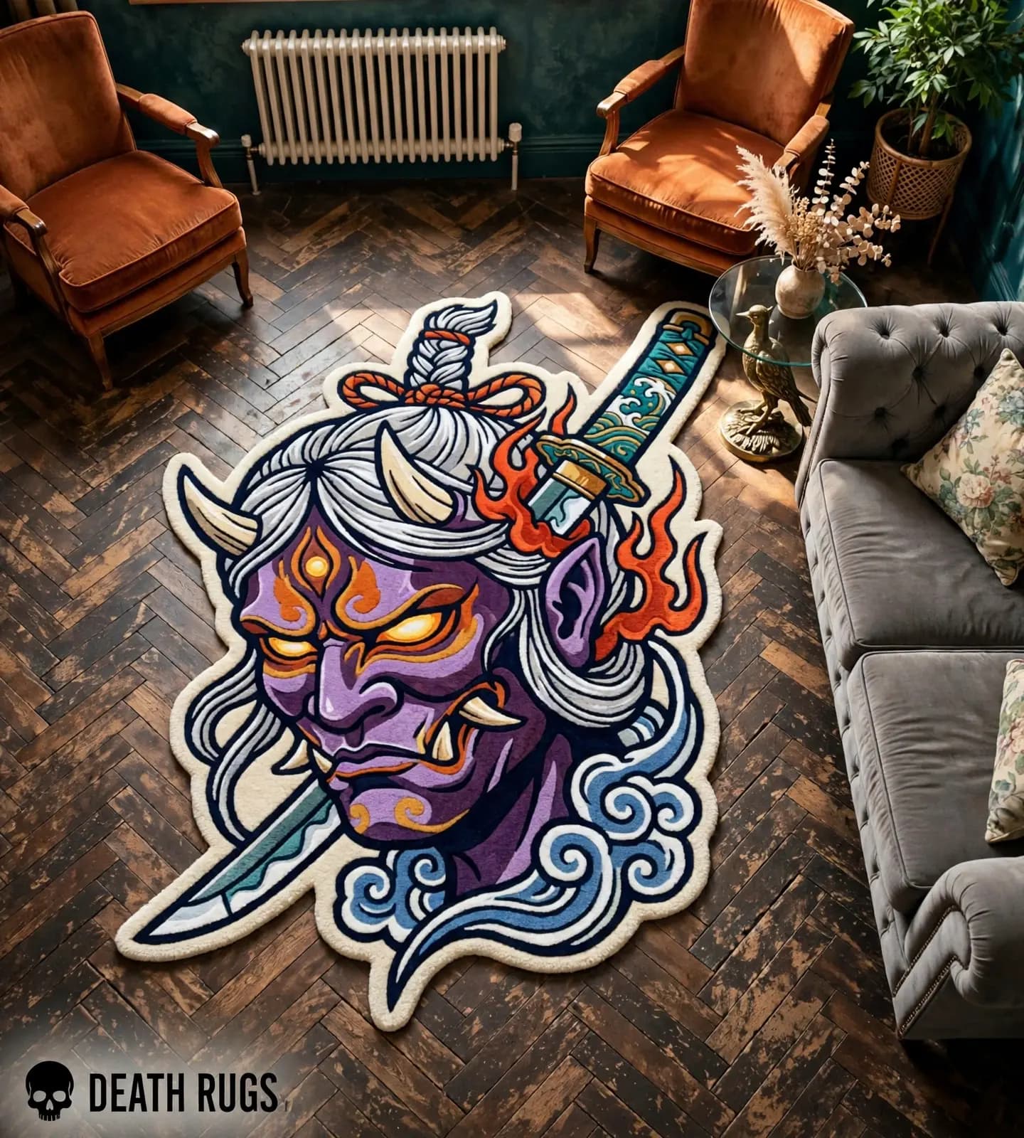 Shadow Oni Katana Rugs thumbnail 4