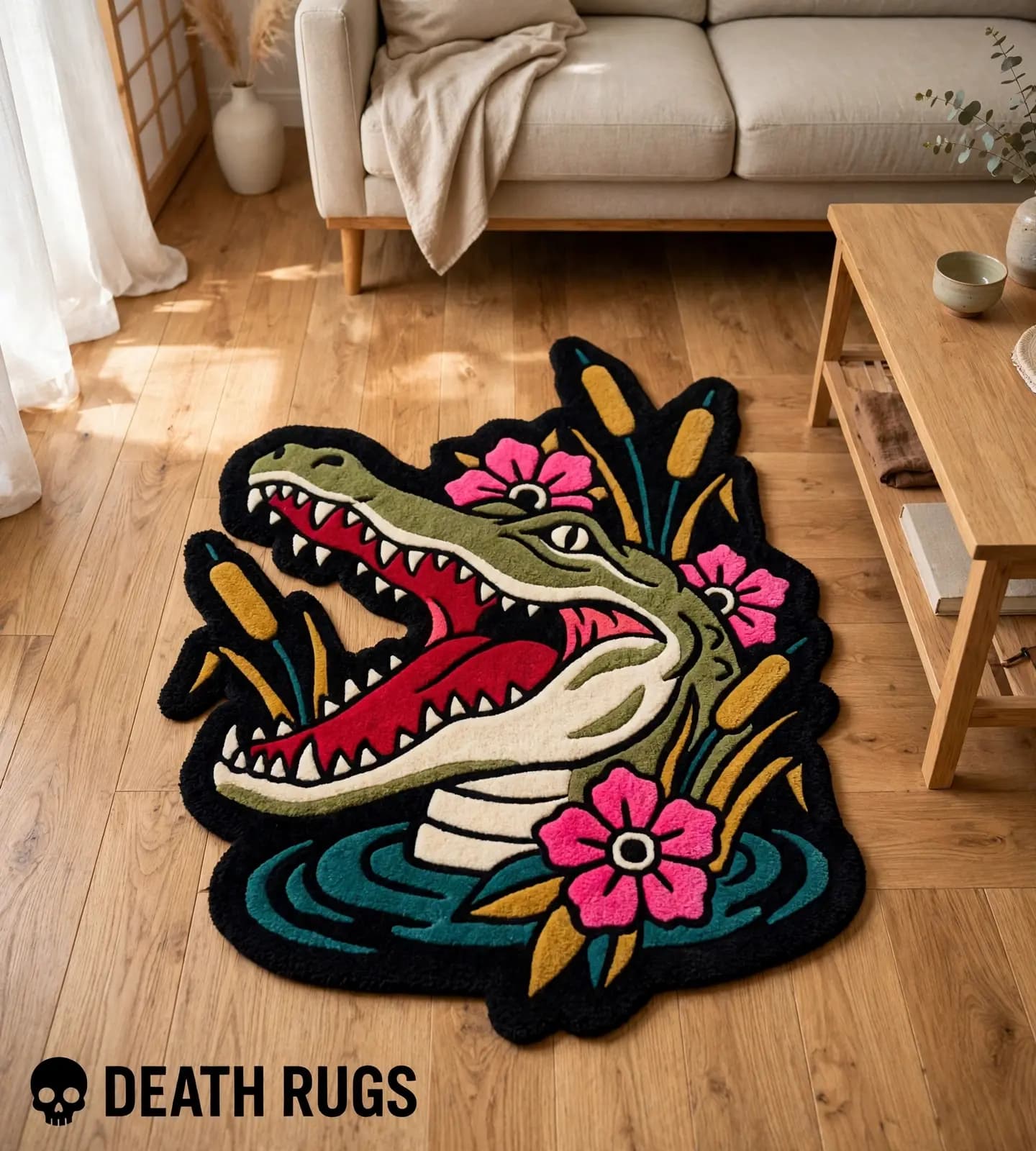 Swamp Alligator Rugs thumbnail 6