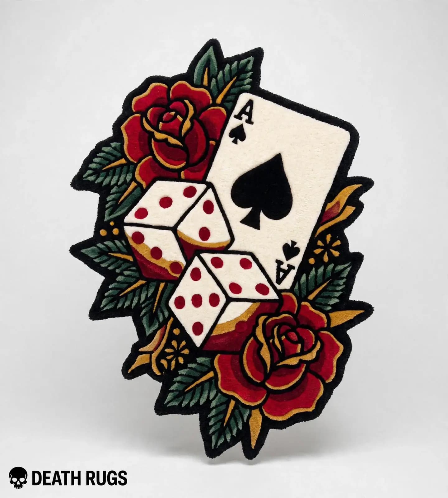 Ace of Spades & Lucky Dice Rugs