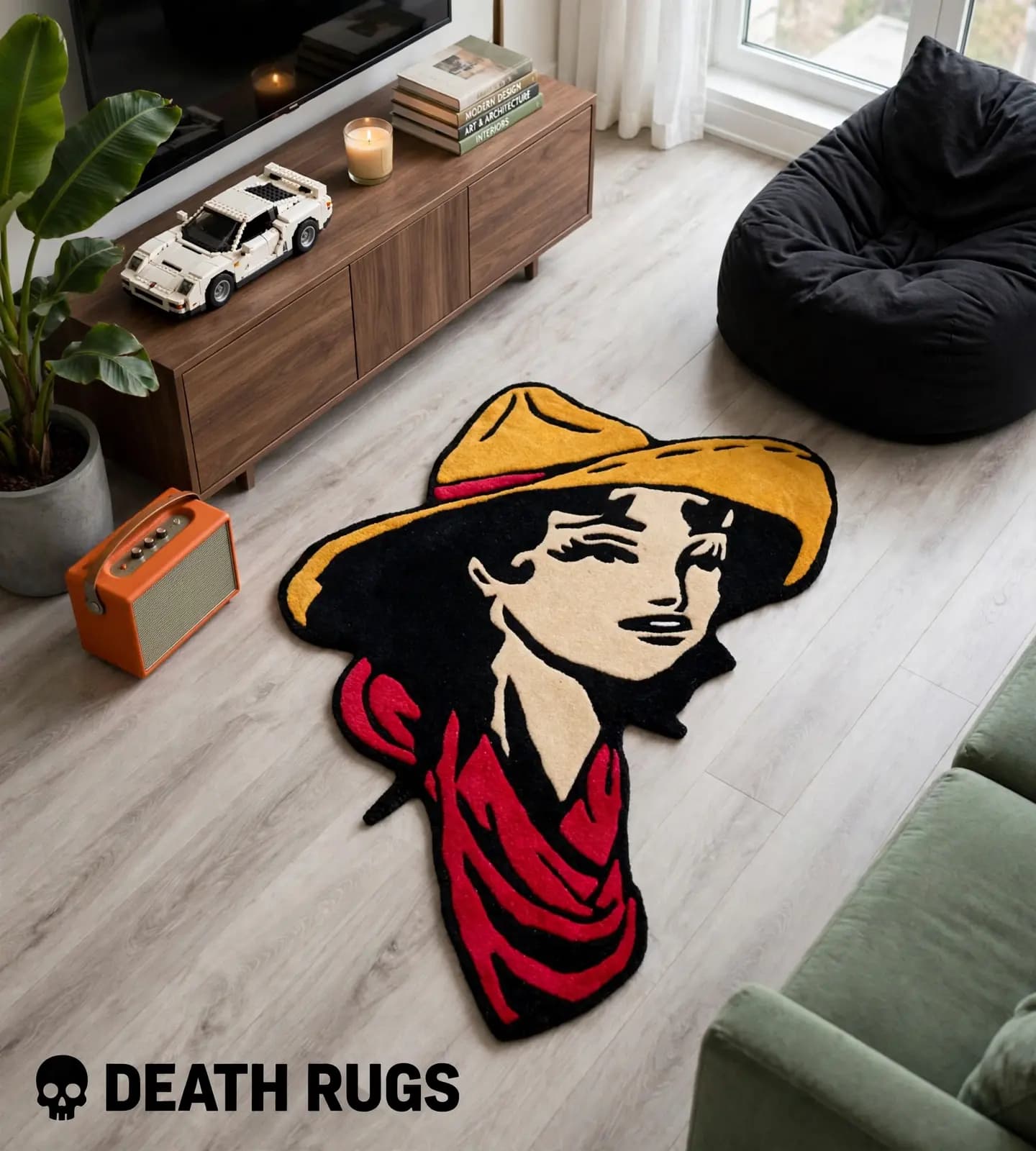 Cowgirl Bandana Rugs thumbnail 4