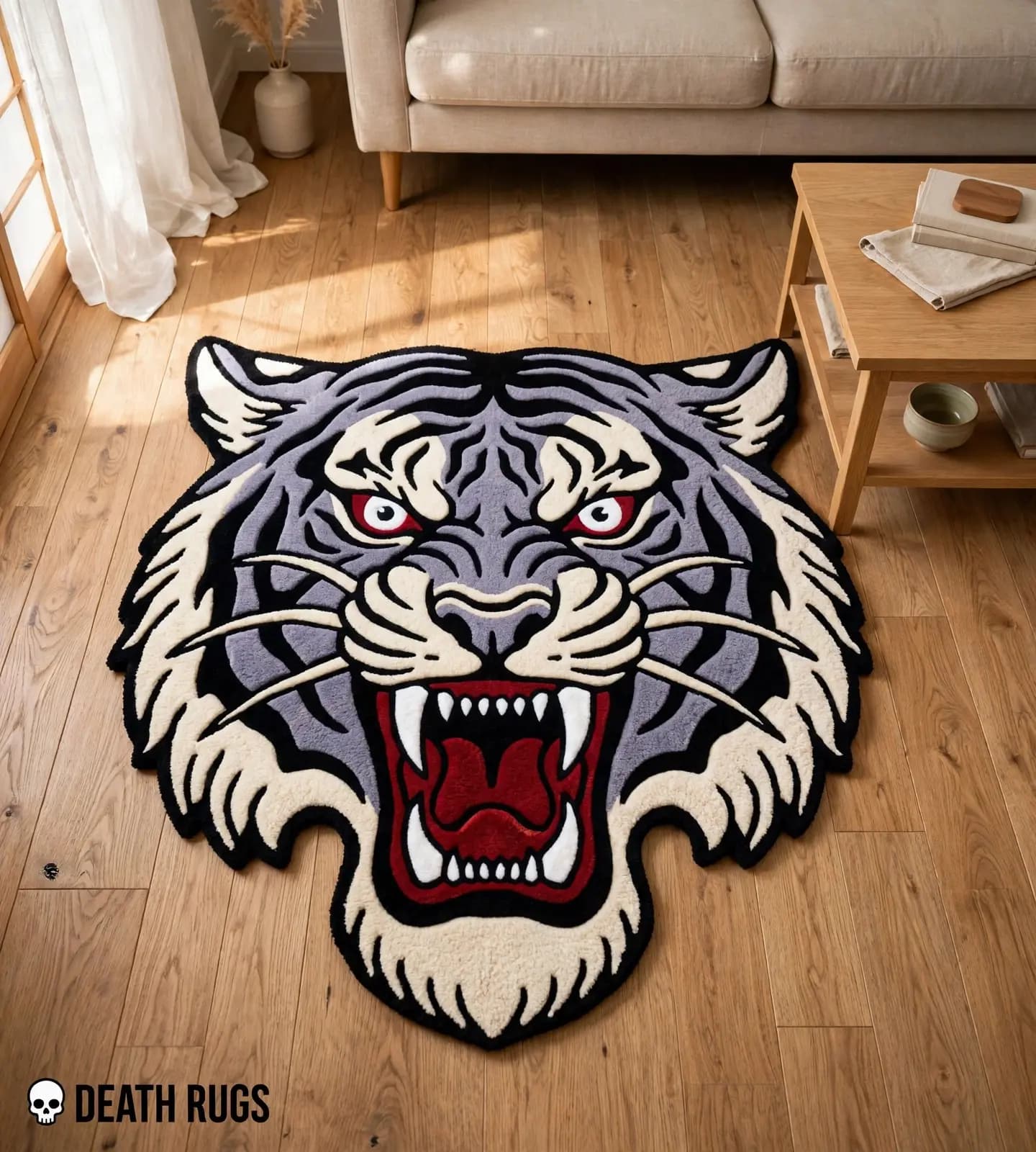 Shadow Fang Tiger Rugs alternate