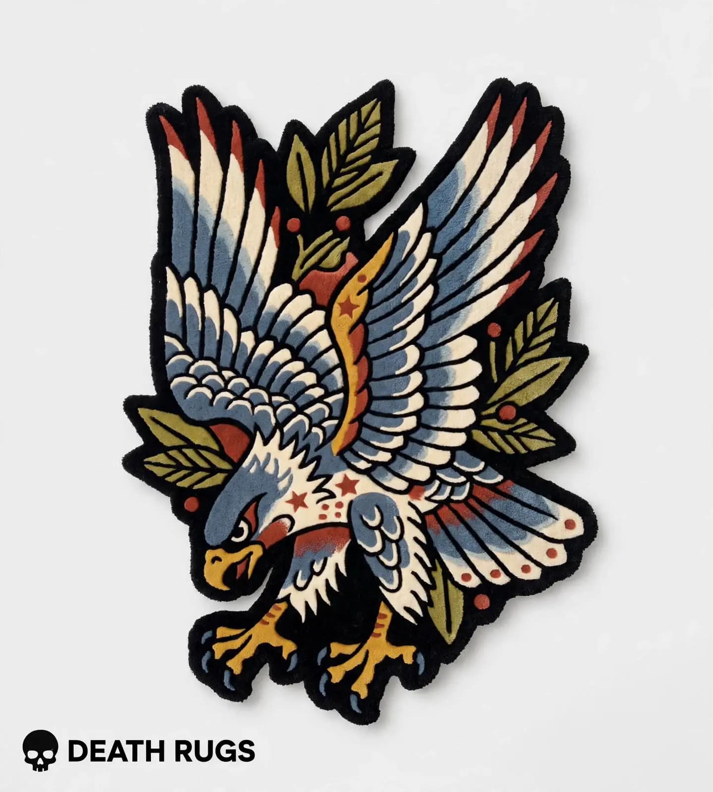 Swooping Eagle & Laurel Branch Rugs