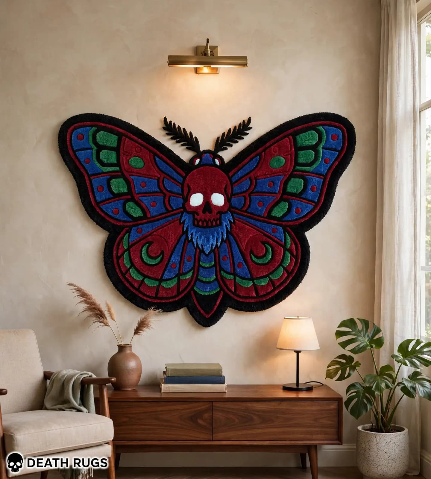 Blood Skull Moth Rugs thumbnail 5