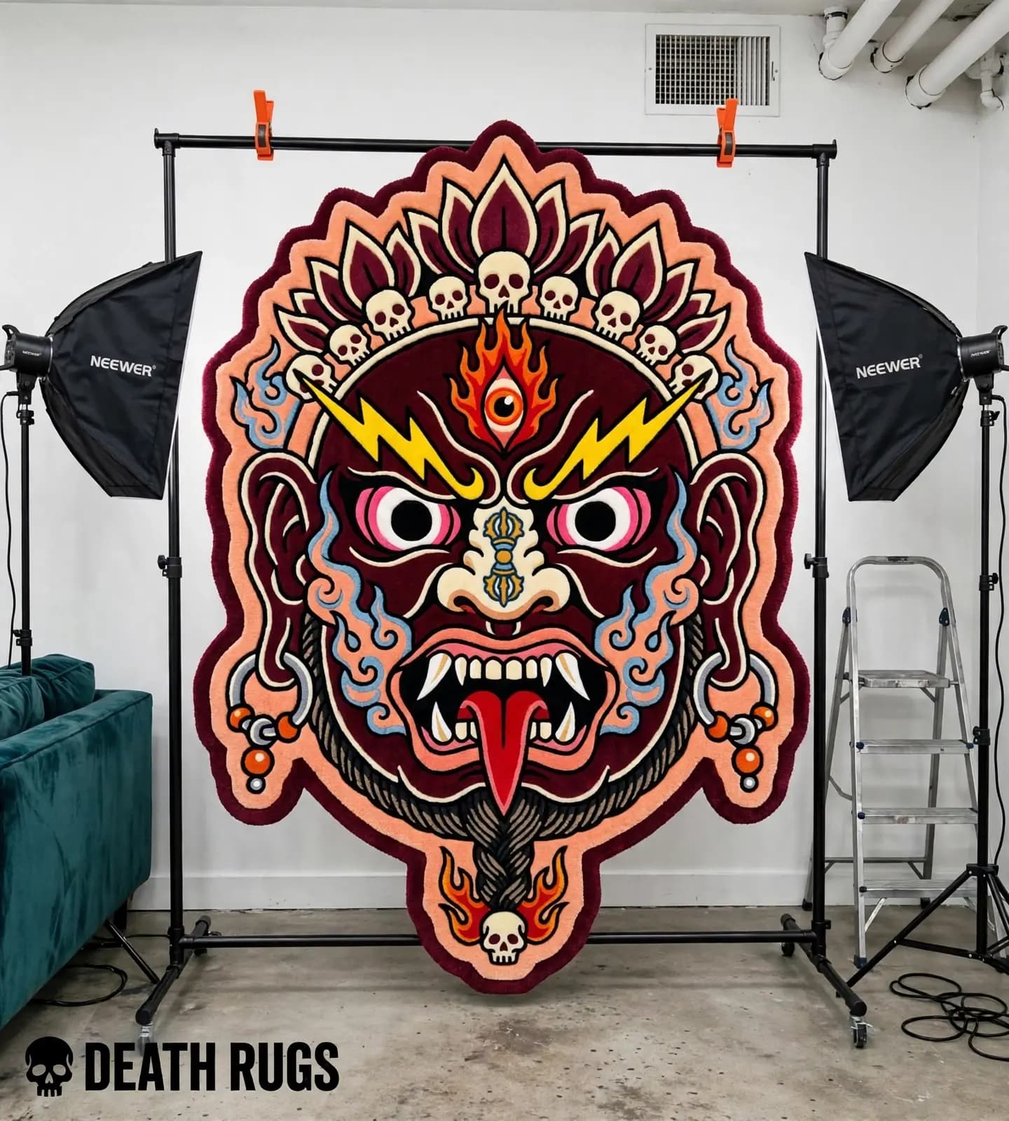 Thunder Mahakala Rugs thumbnail 5