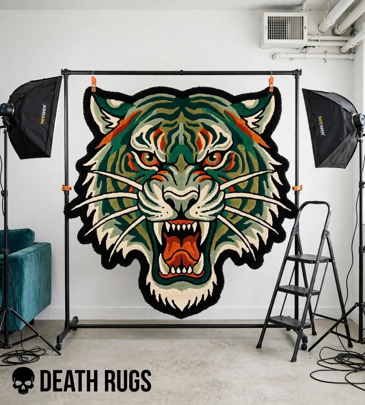 Emerald Fury Tiger Rugs thumbnail 7