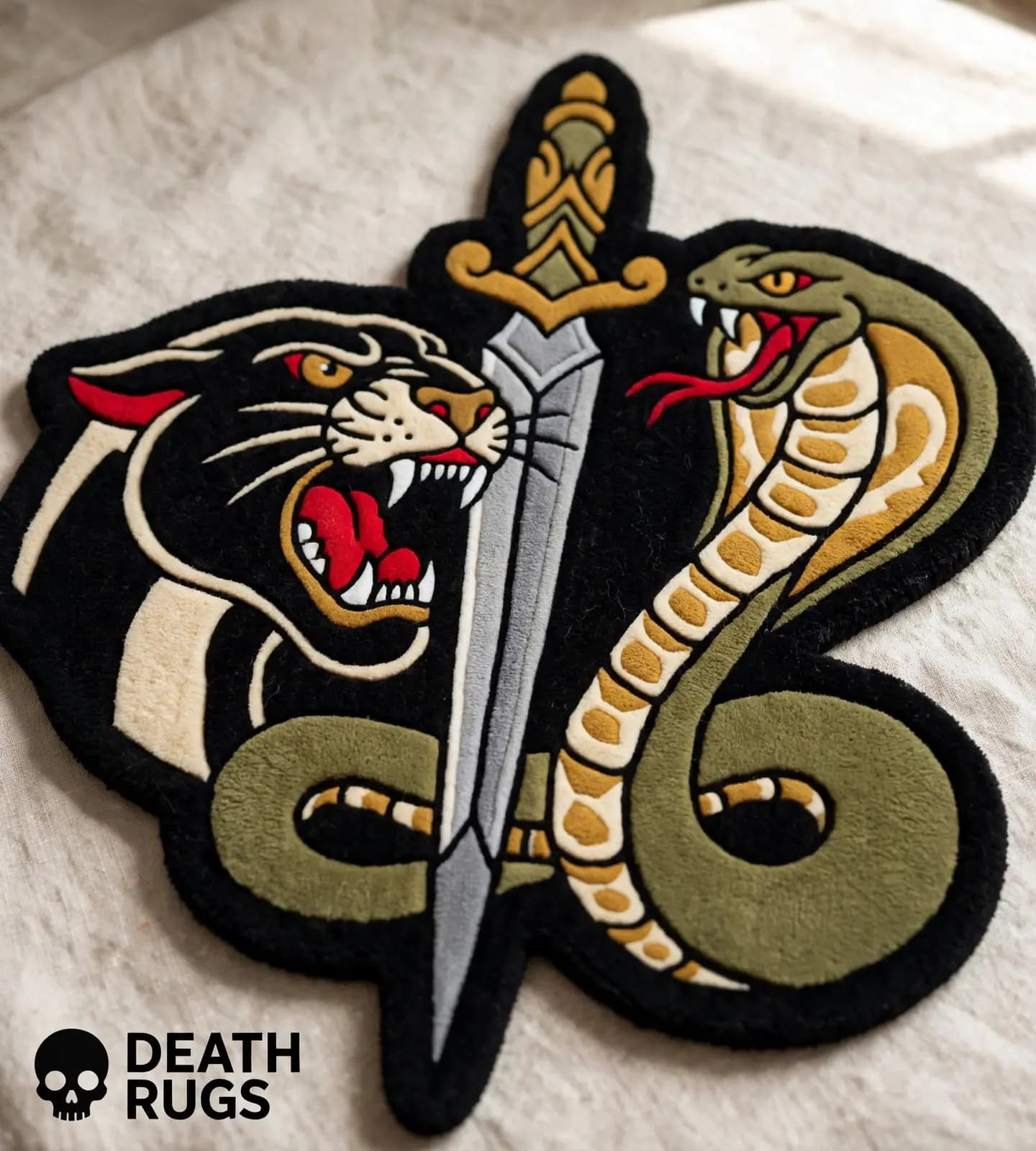 Panther, Cobra & Dagger Rugs thumbnail 7