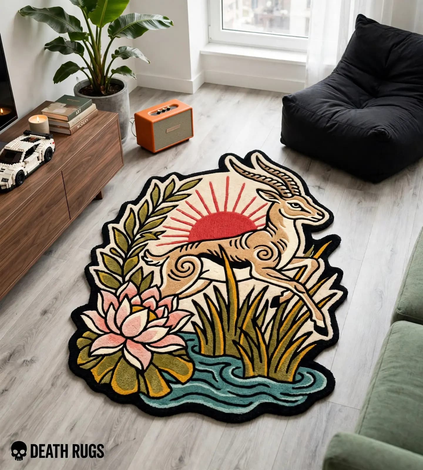 Rising Sun Gazelle Rugs thumbnail 5
