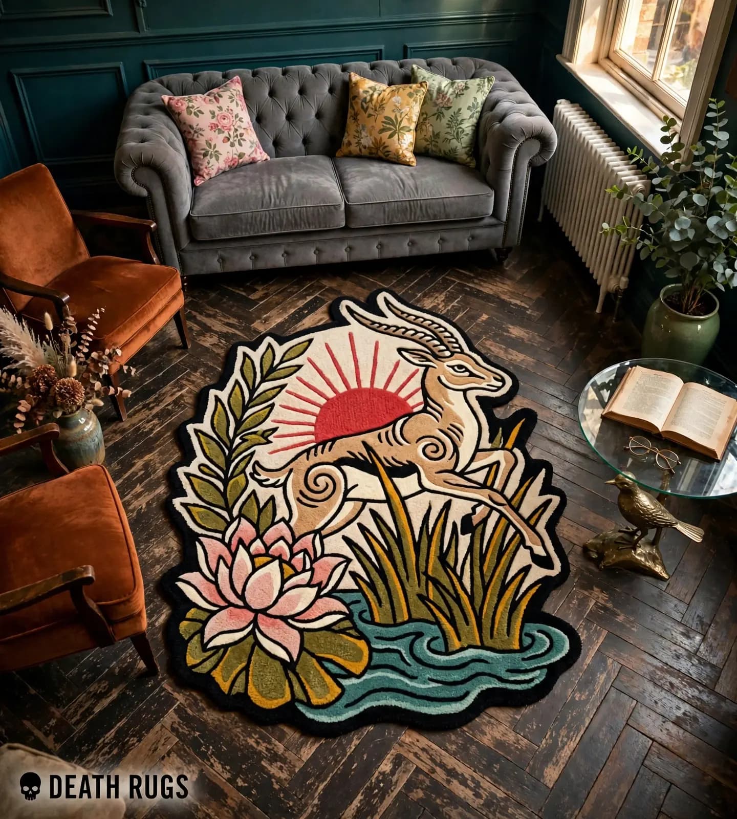 Rising Sun Gazelle Rugs thumbnail 4