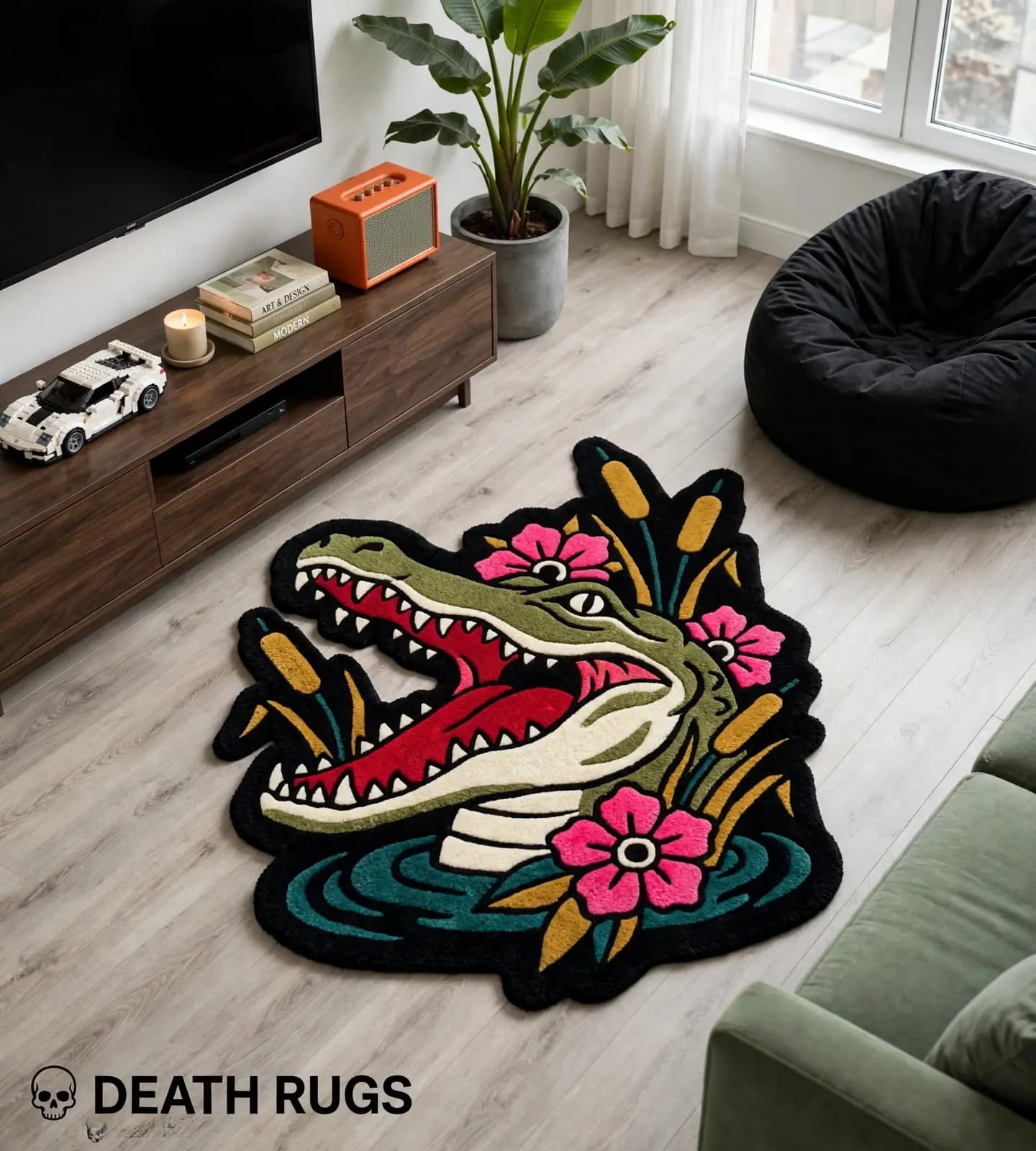 Swamp Alligator Rugs thumbnail 3
