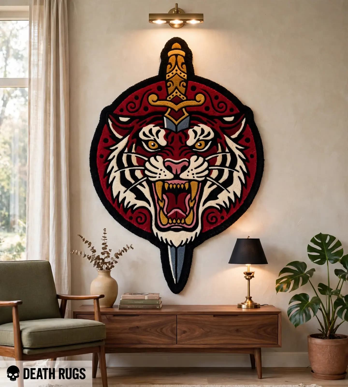 Tiger and Dagger Rugs thumbnail 3