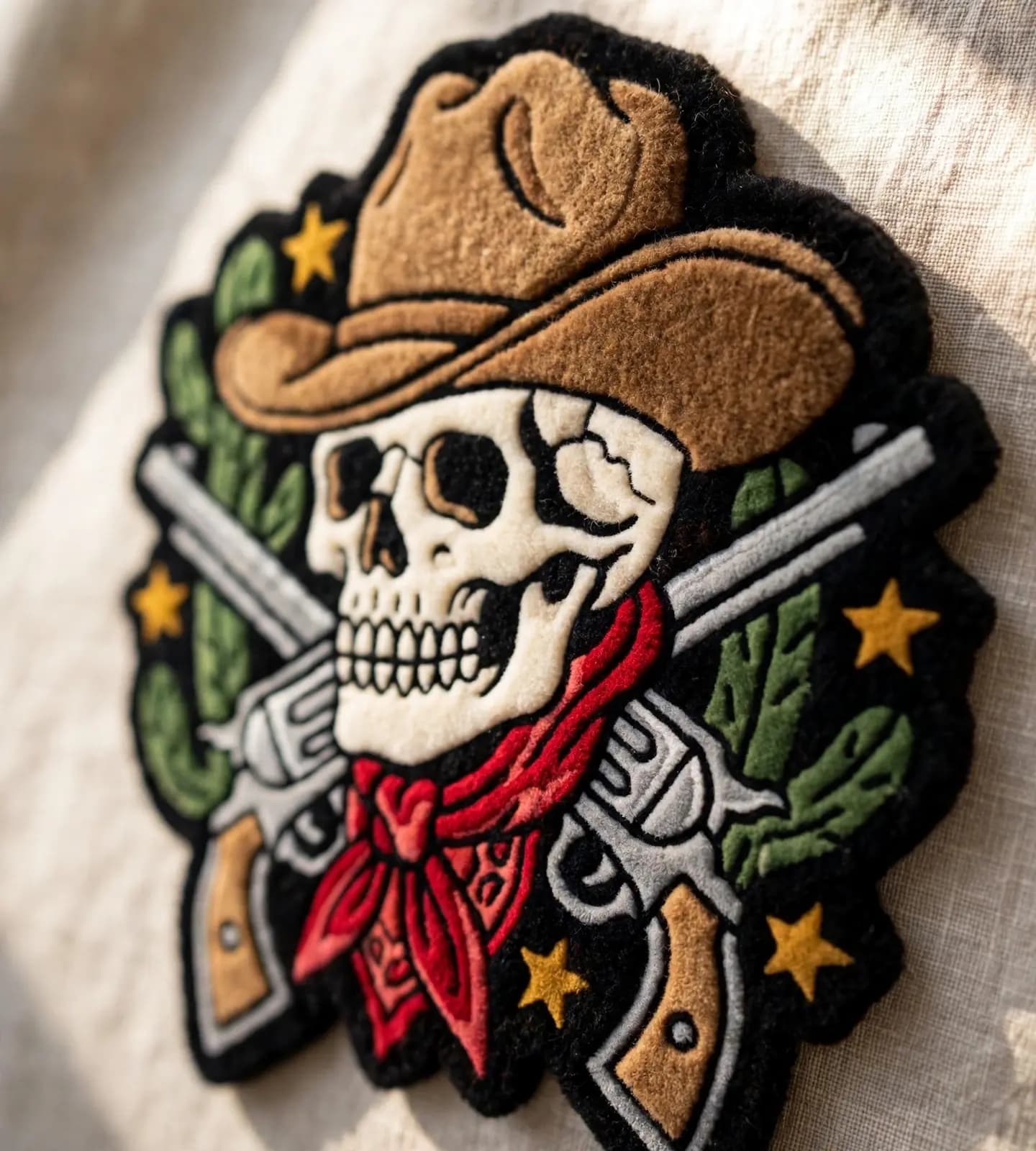 Outlaw Cowboy Skull Rugs thumbnail 7