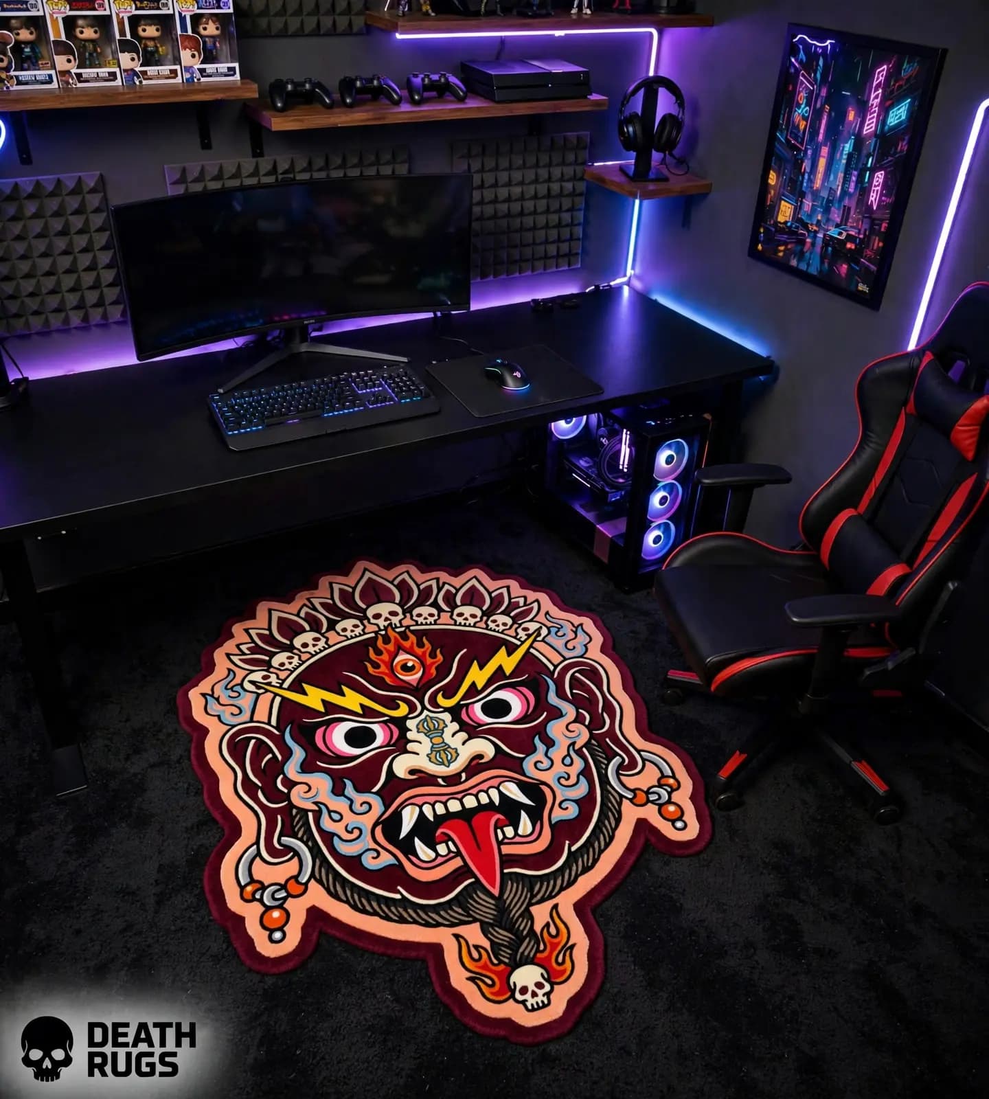 Thunder Mahakala Rugs thumbnail 9