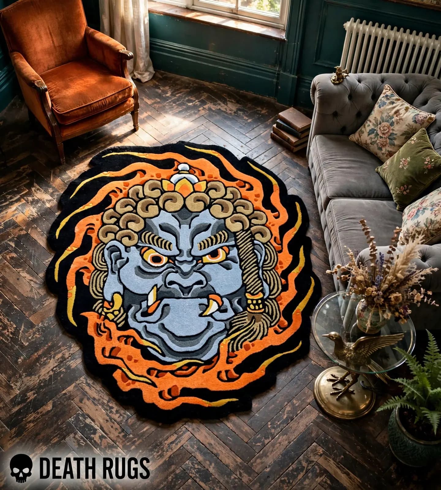 Fudo Flame Guardian Rugs thumbnail 6