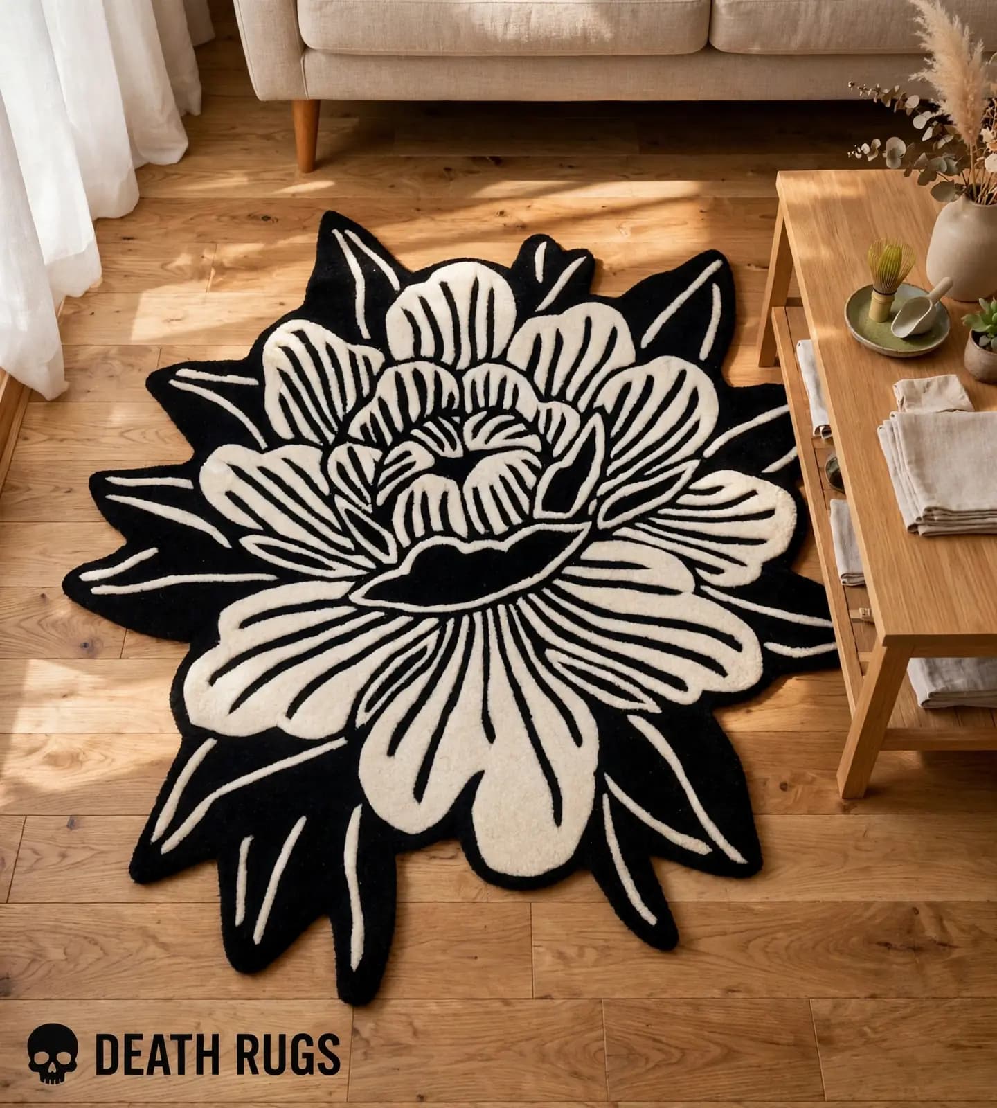 Midnight Bloom Rugs thumbnail 5