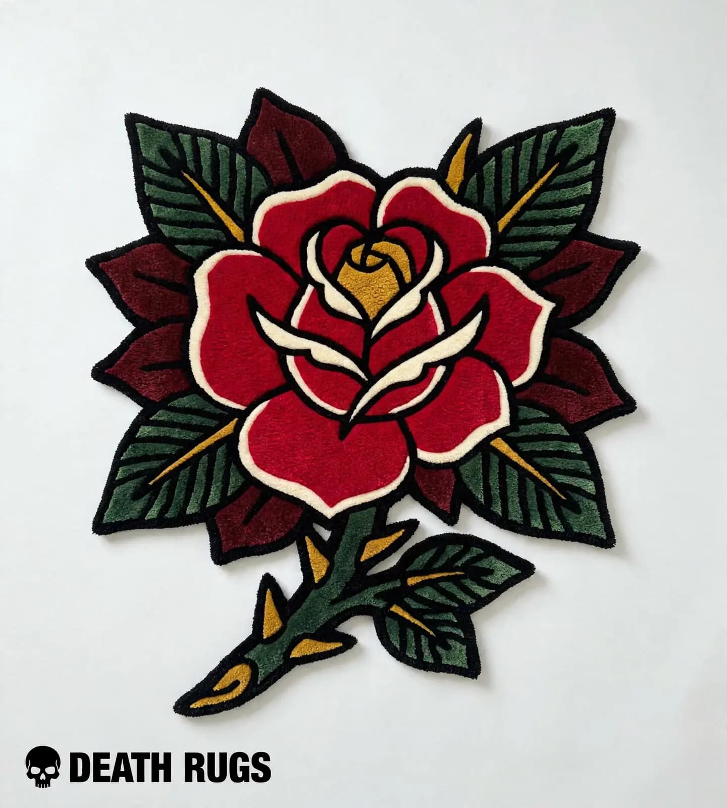 Thorn Vine Rose Rugs