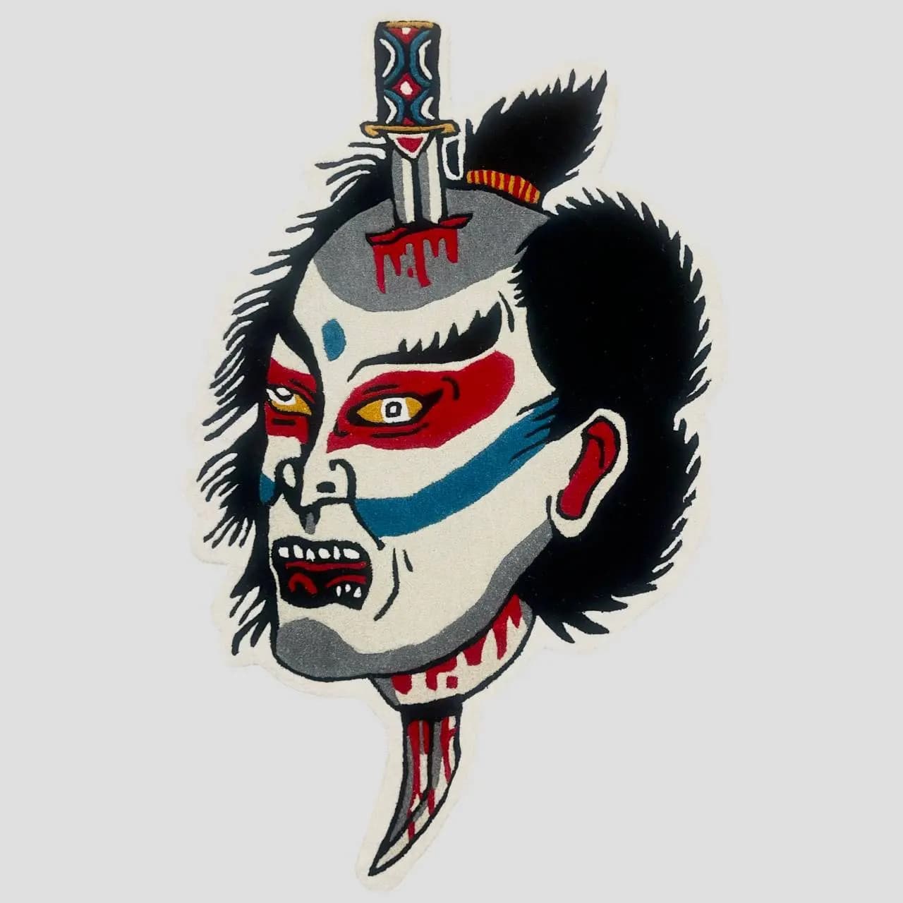 Samurai Dagger Head Rugs