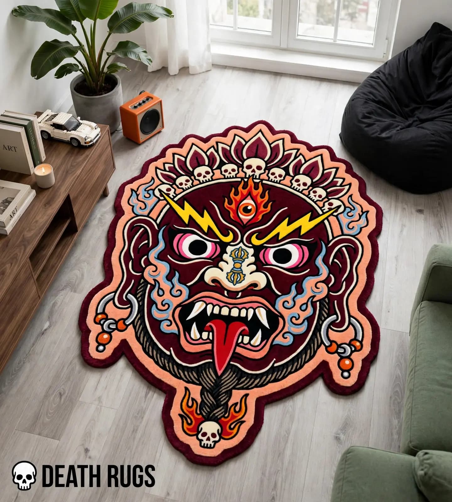 Thunder Mahakala Rugs thumbnail 6