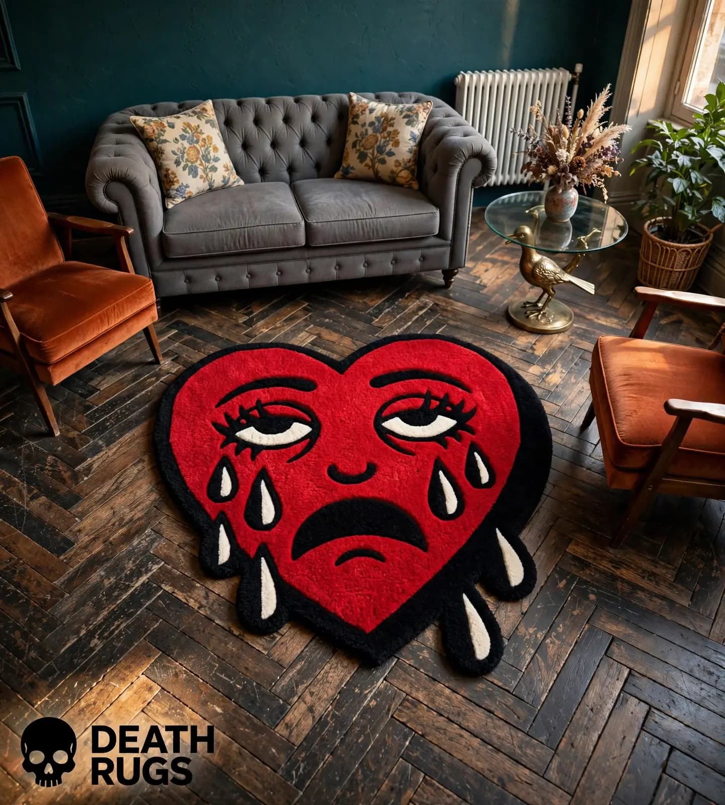 Crying Heart Rugs thumbnail 5