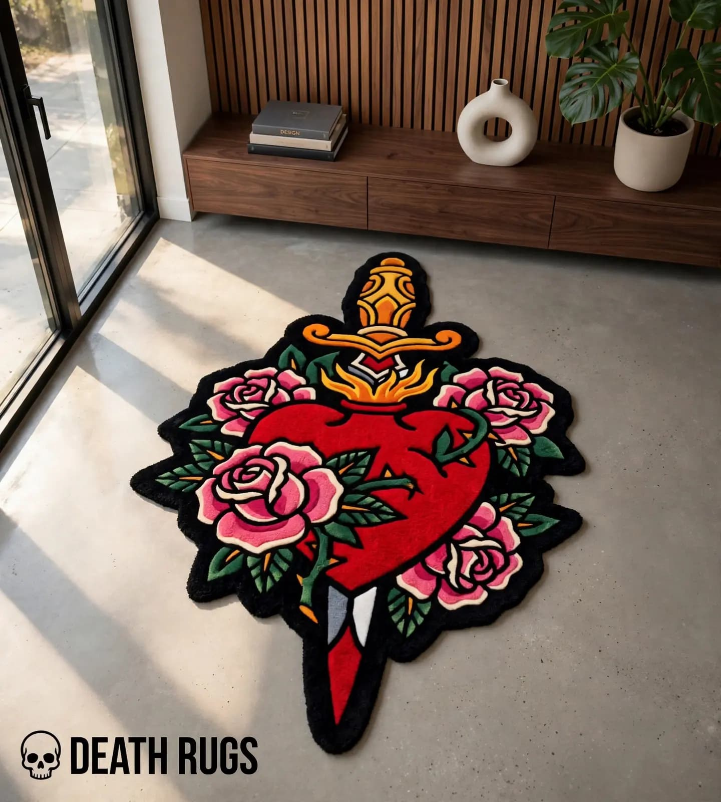 Sacred Heart & Dagger Rugs thumbnail 8