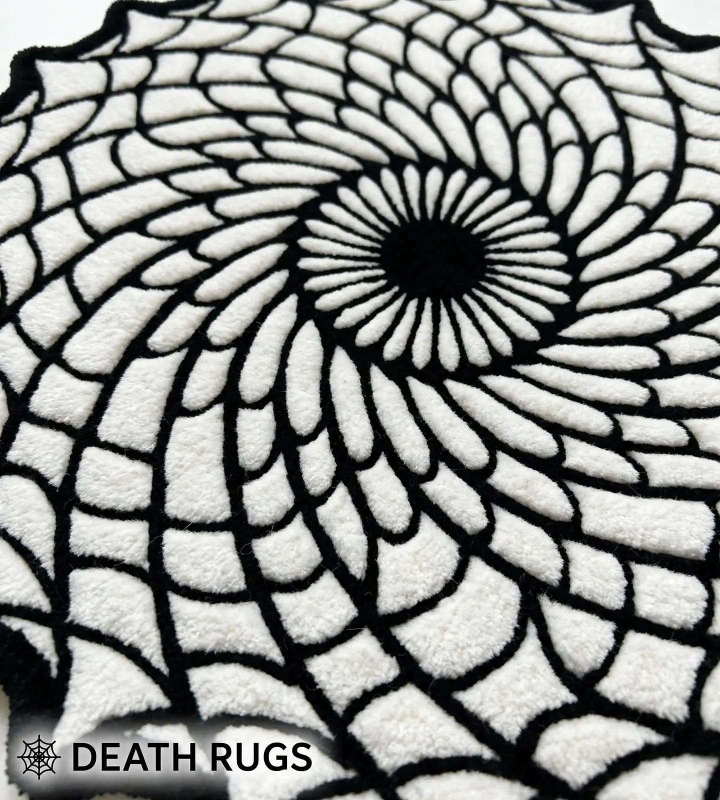 Vortex Spiderweb Mandala Rugs thumbnail 3