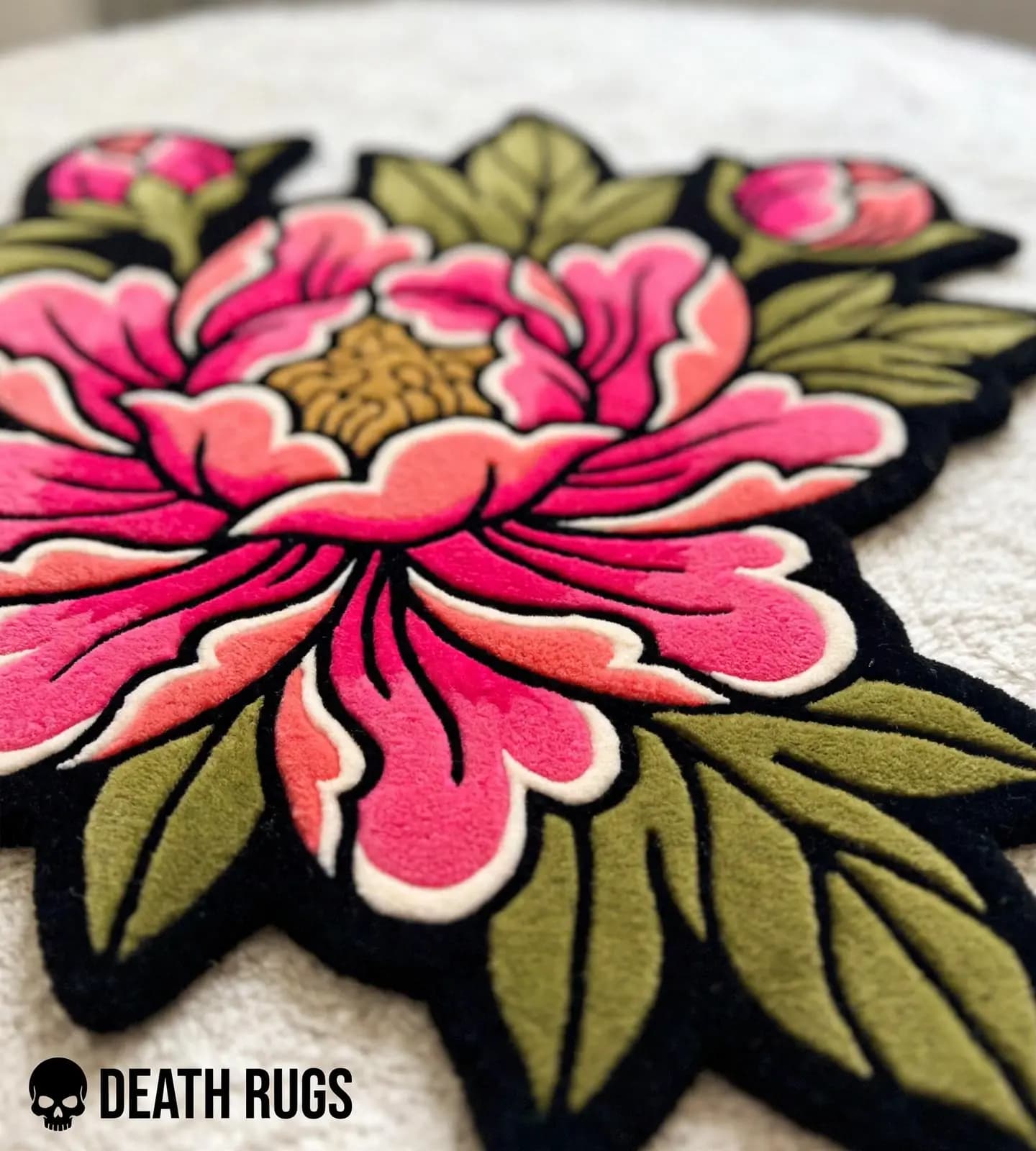 Japanese Peony Blossom Rugs thumbnail 7