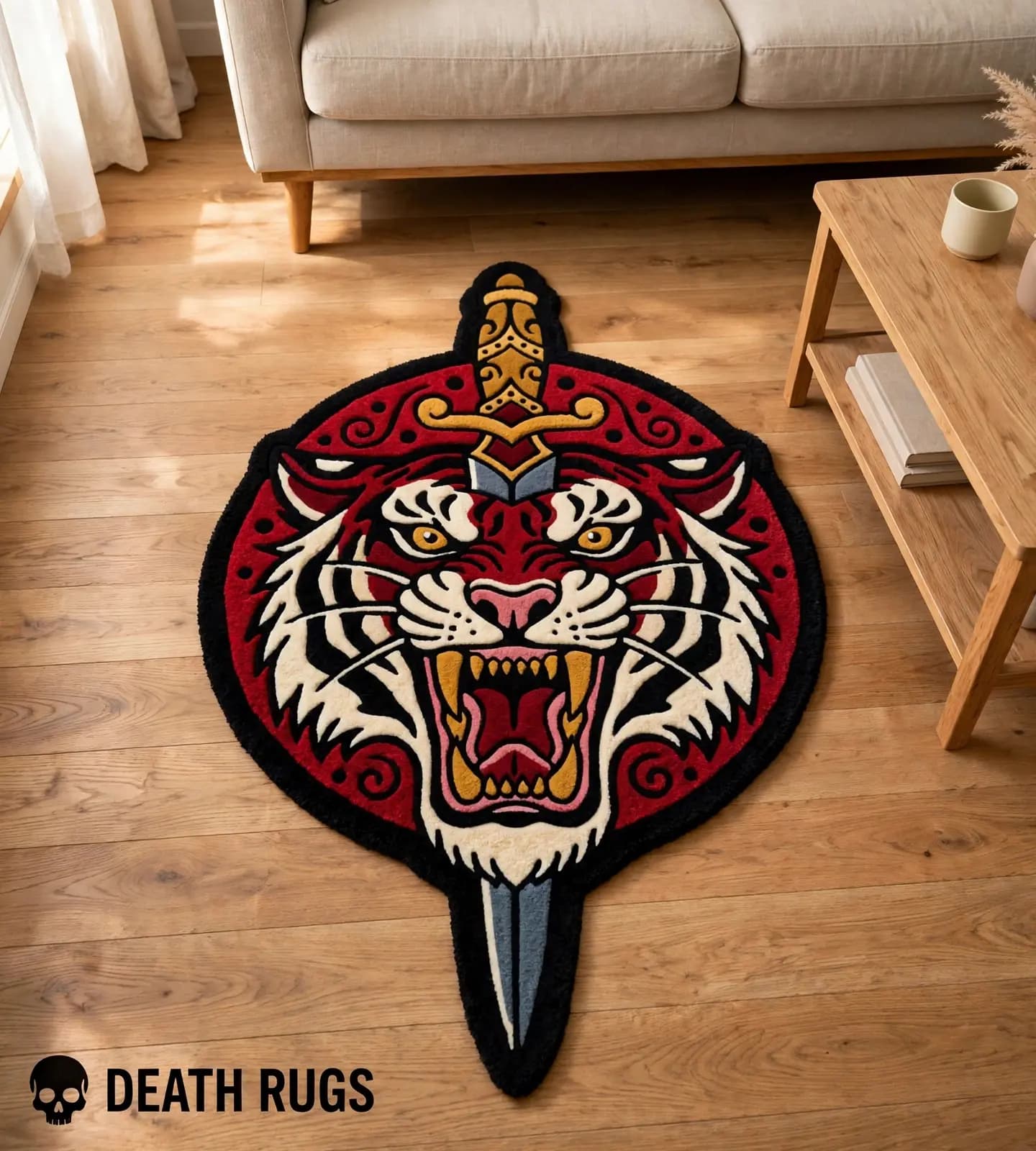Tiger and Dagger Rugs thumbnail 7