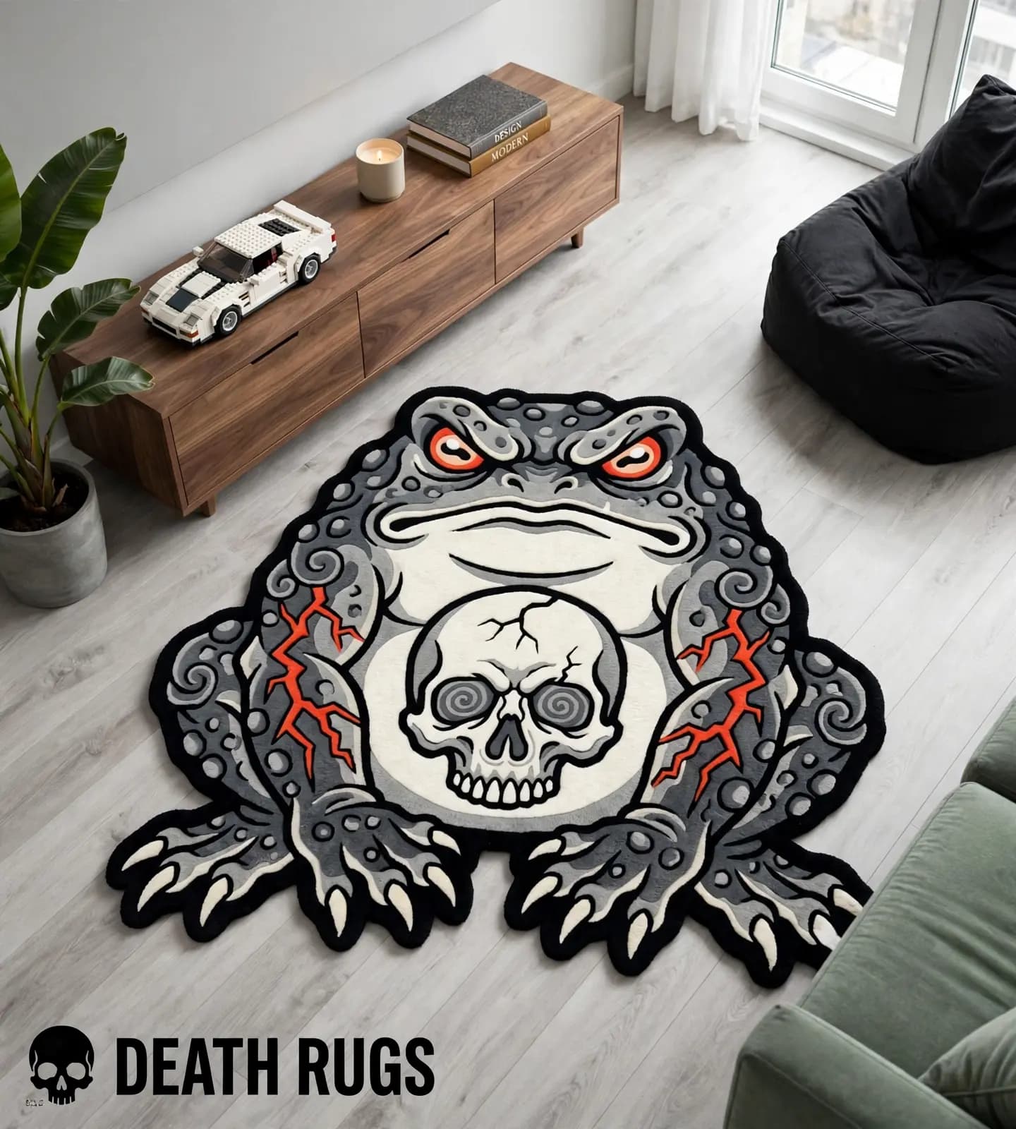 Ash Skull Toad Rugs thumbnail 4