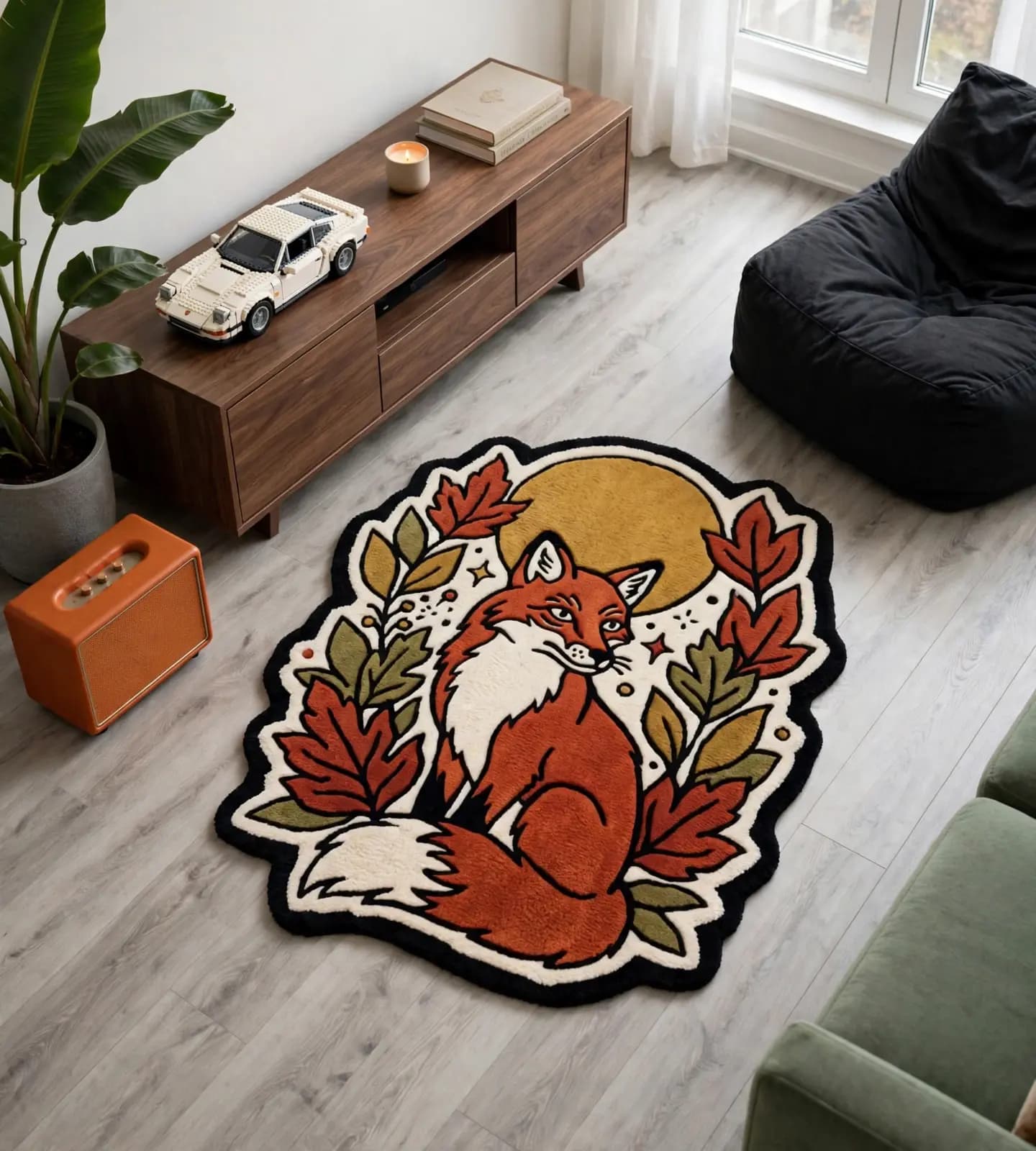 Autumn Fox & Golden Moon Rugs thumbnail 5