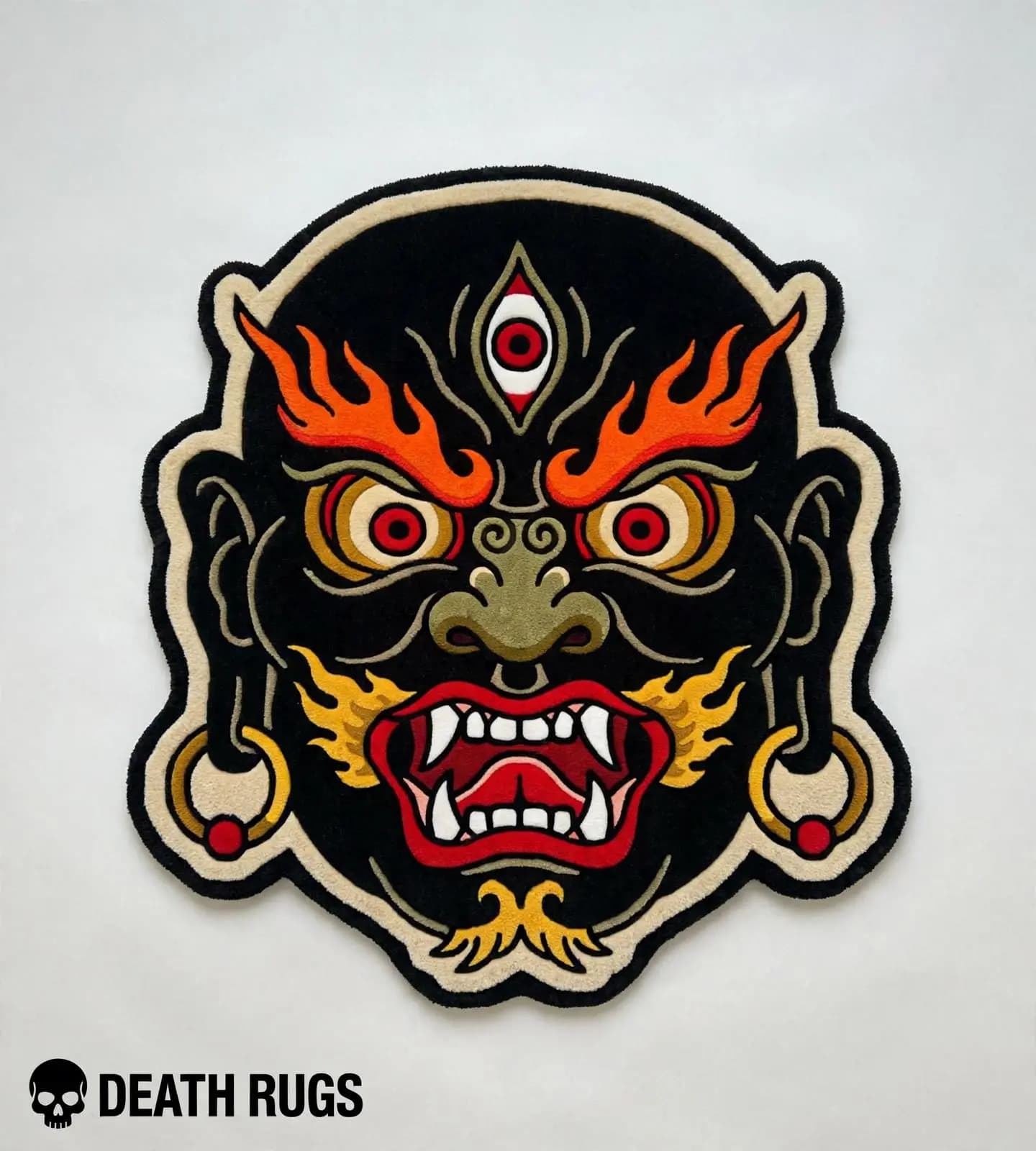 Wrathful Mahakala Rugs