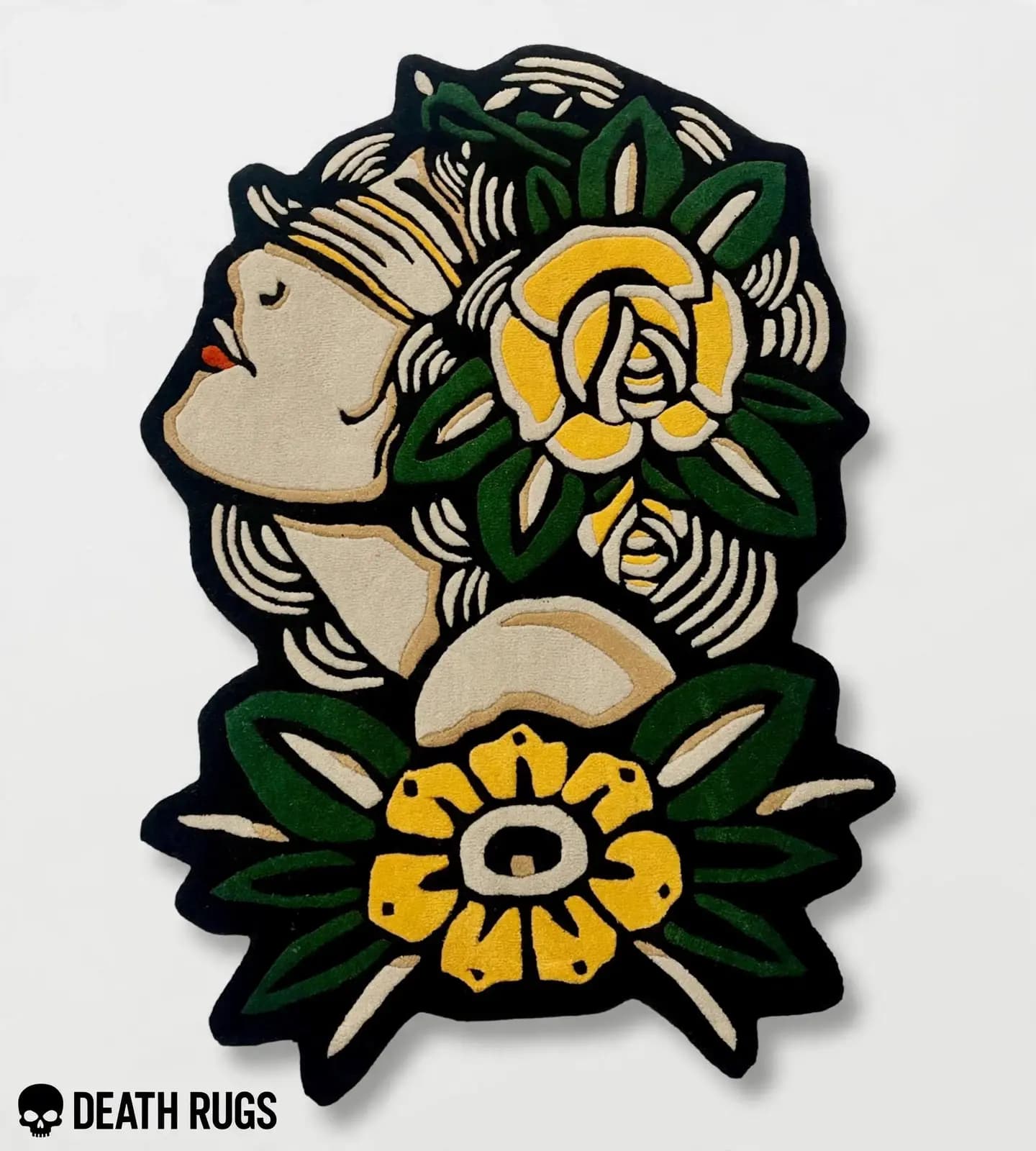 Golden Gypsy Rose Muse Rugs