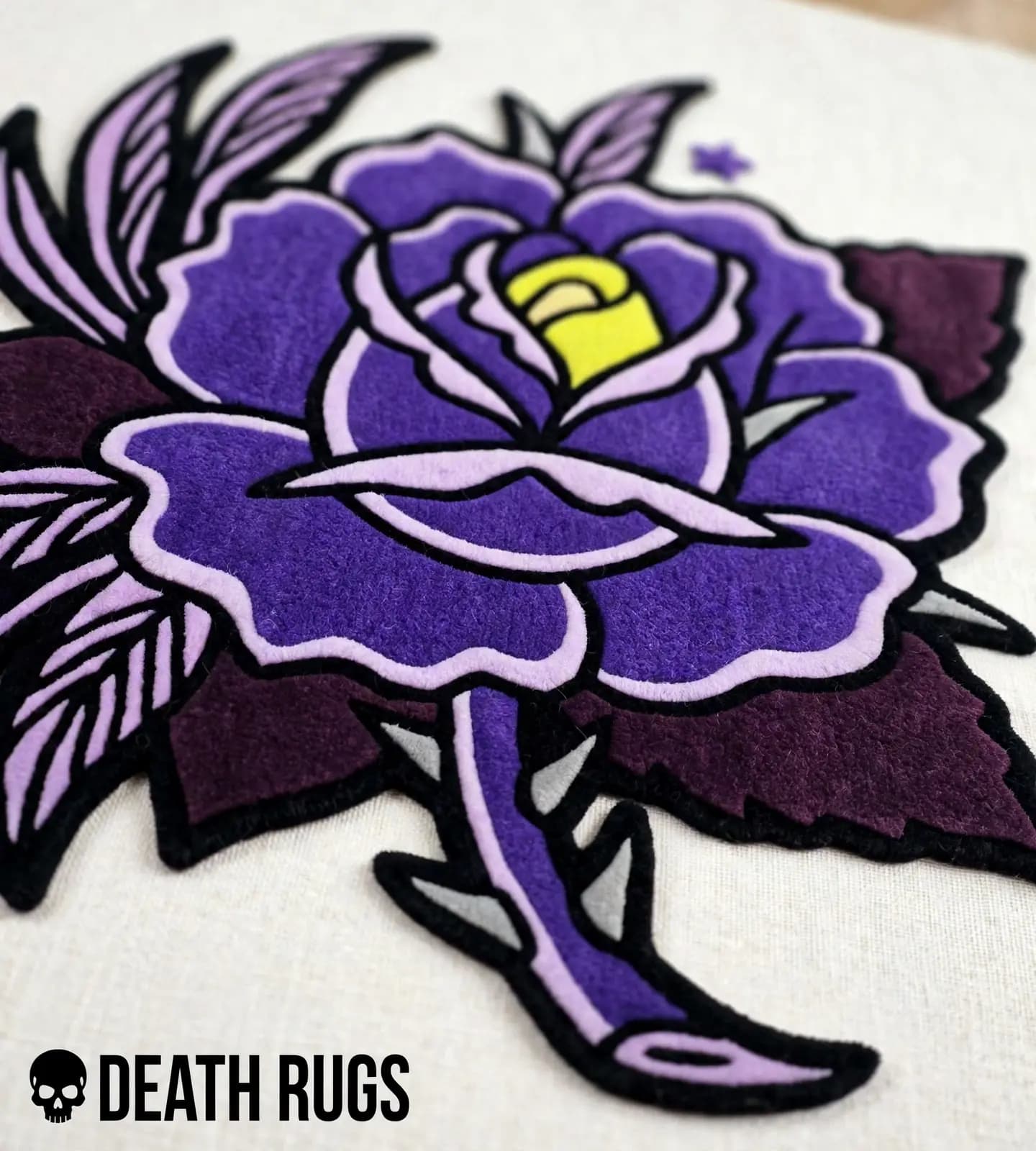 Violet Thorn Rose Rugs alternate