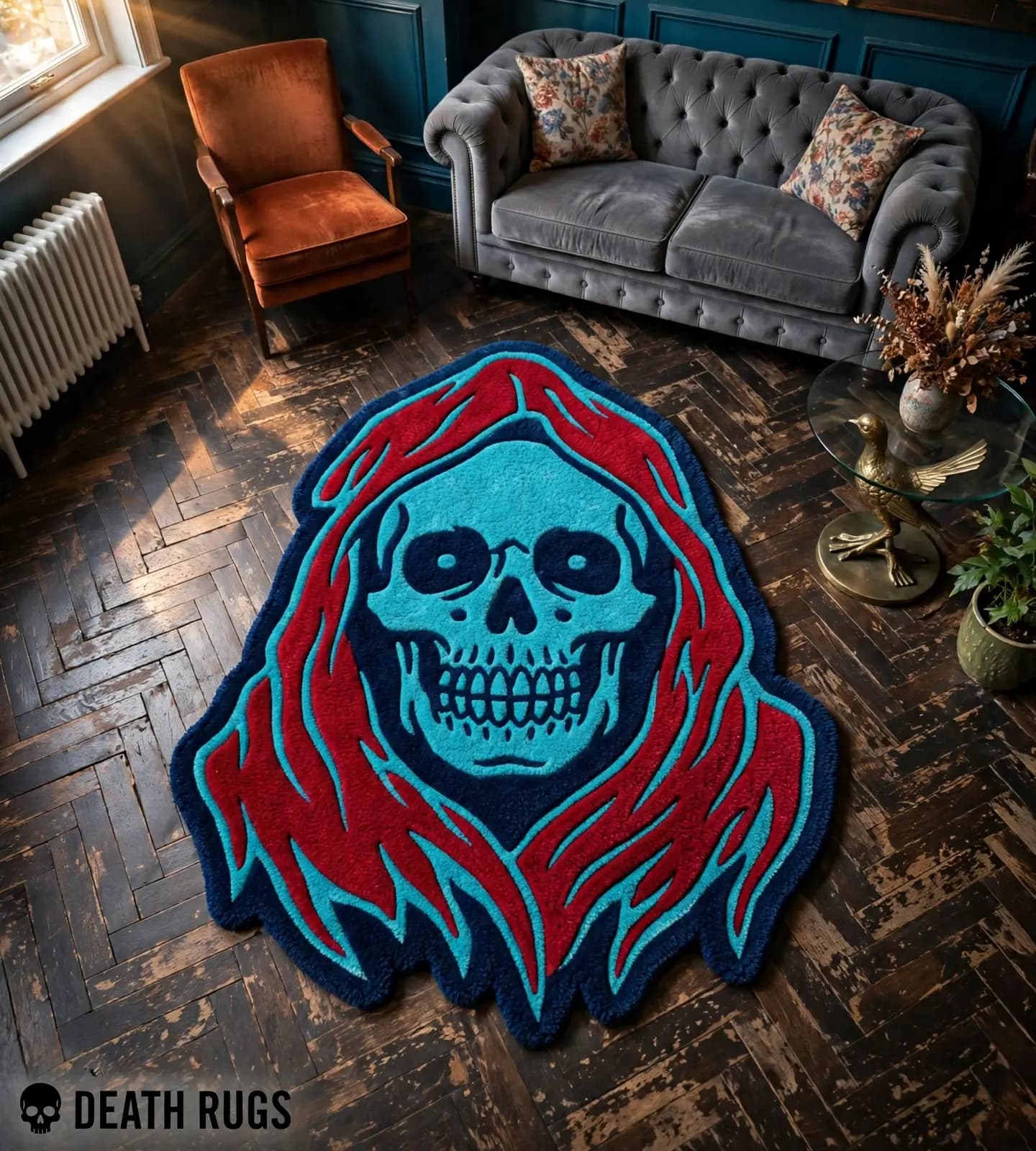 Neon Phantom Reaper Rugs thumbnail 5