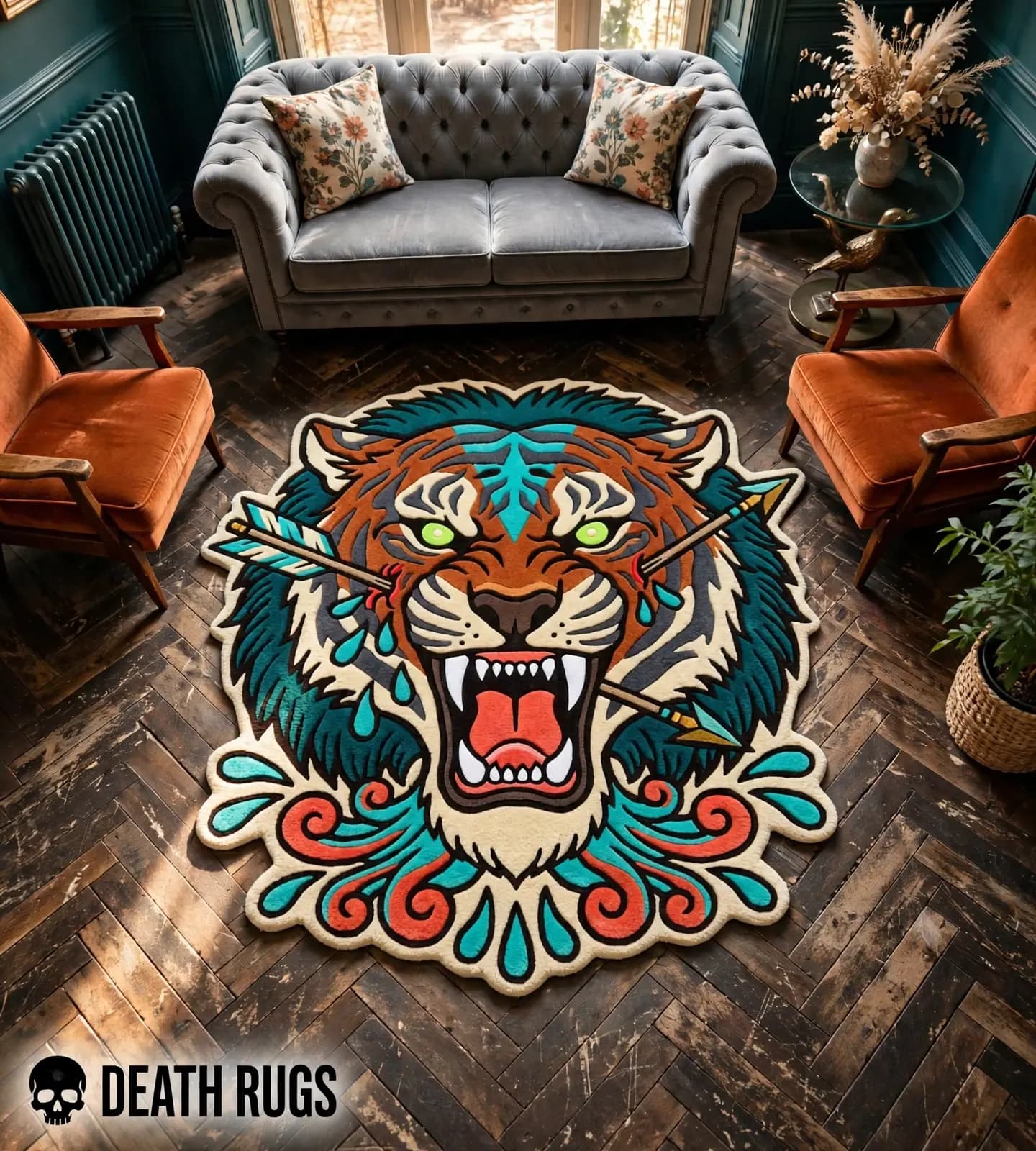 Pierced Tiger Arrow Rugs thumbnail 4