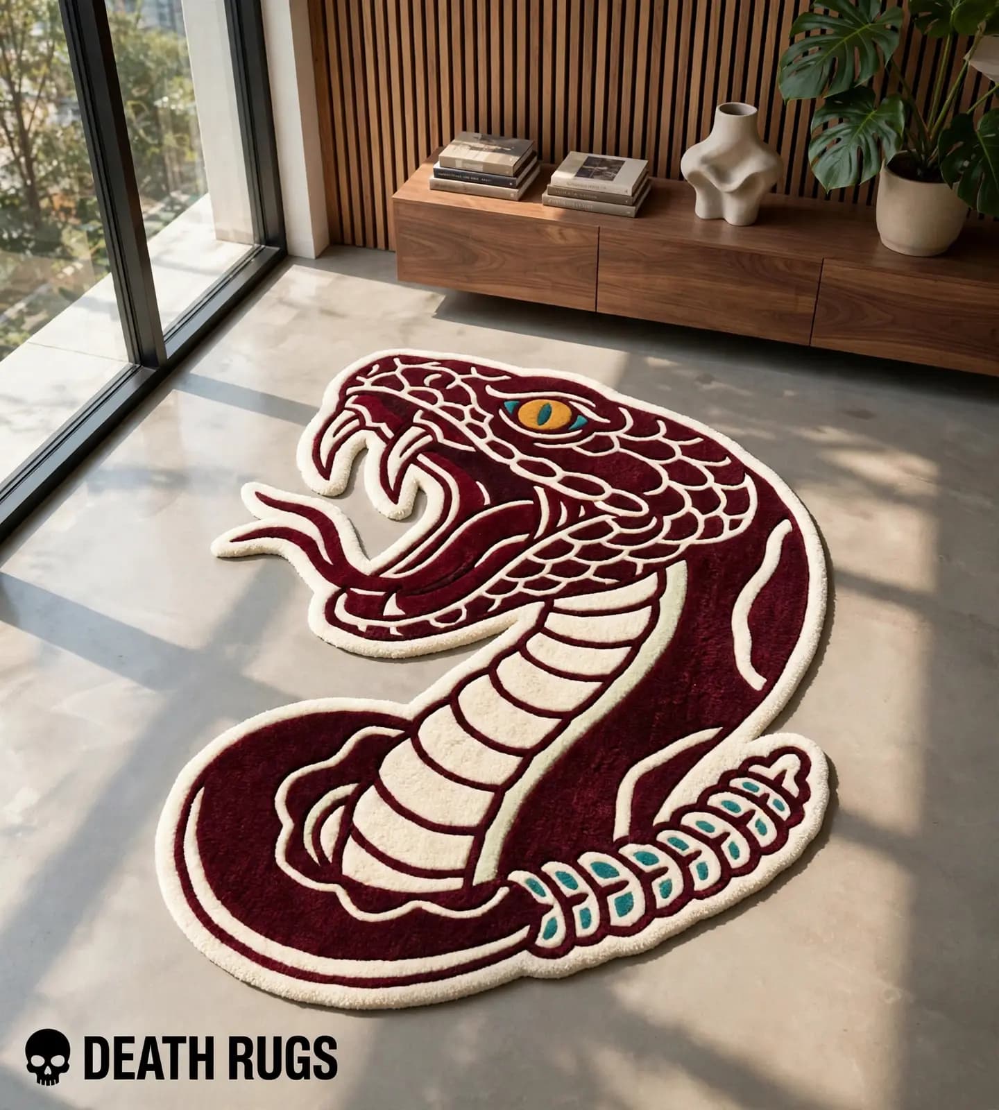 Crimson Rattler Strike Rugs thumbnail 7