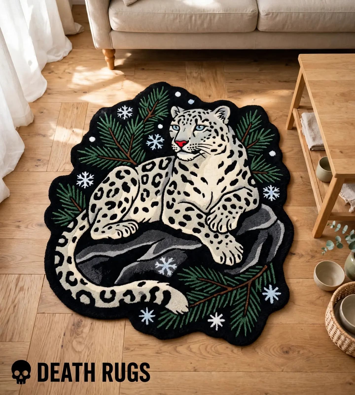 Alpine Snow Leopard Rugs thumbnail 6