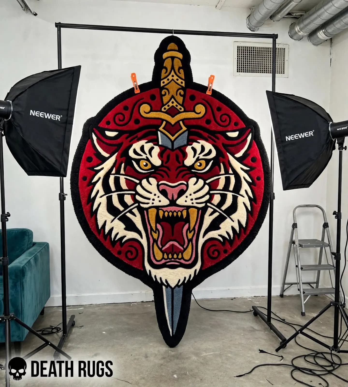 Tiger and Dagger Rugs thumbnail 5