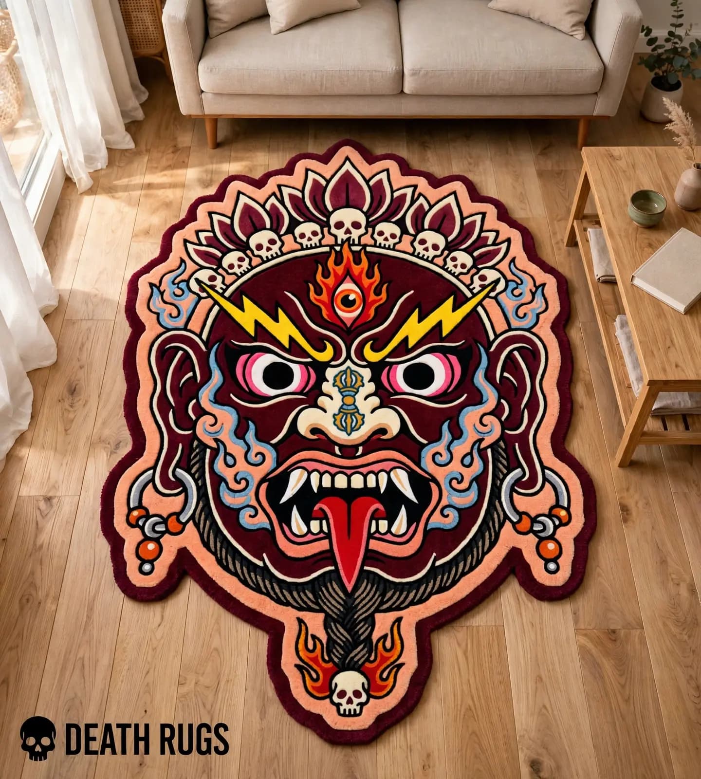 Thunder Mahakala Rugs thumbnail 3