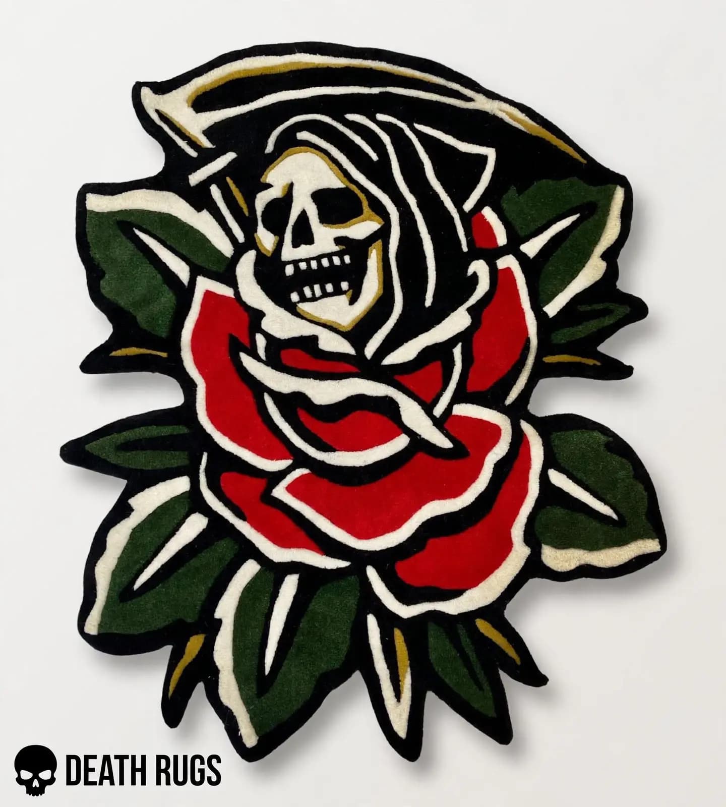 Reaper's Crimson Rose Rugs