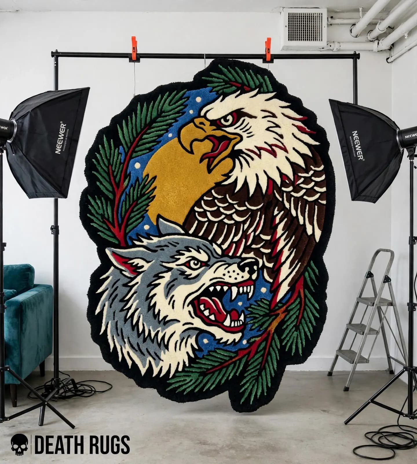 Eagle and Timberwolf Rugs alternate