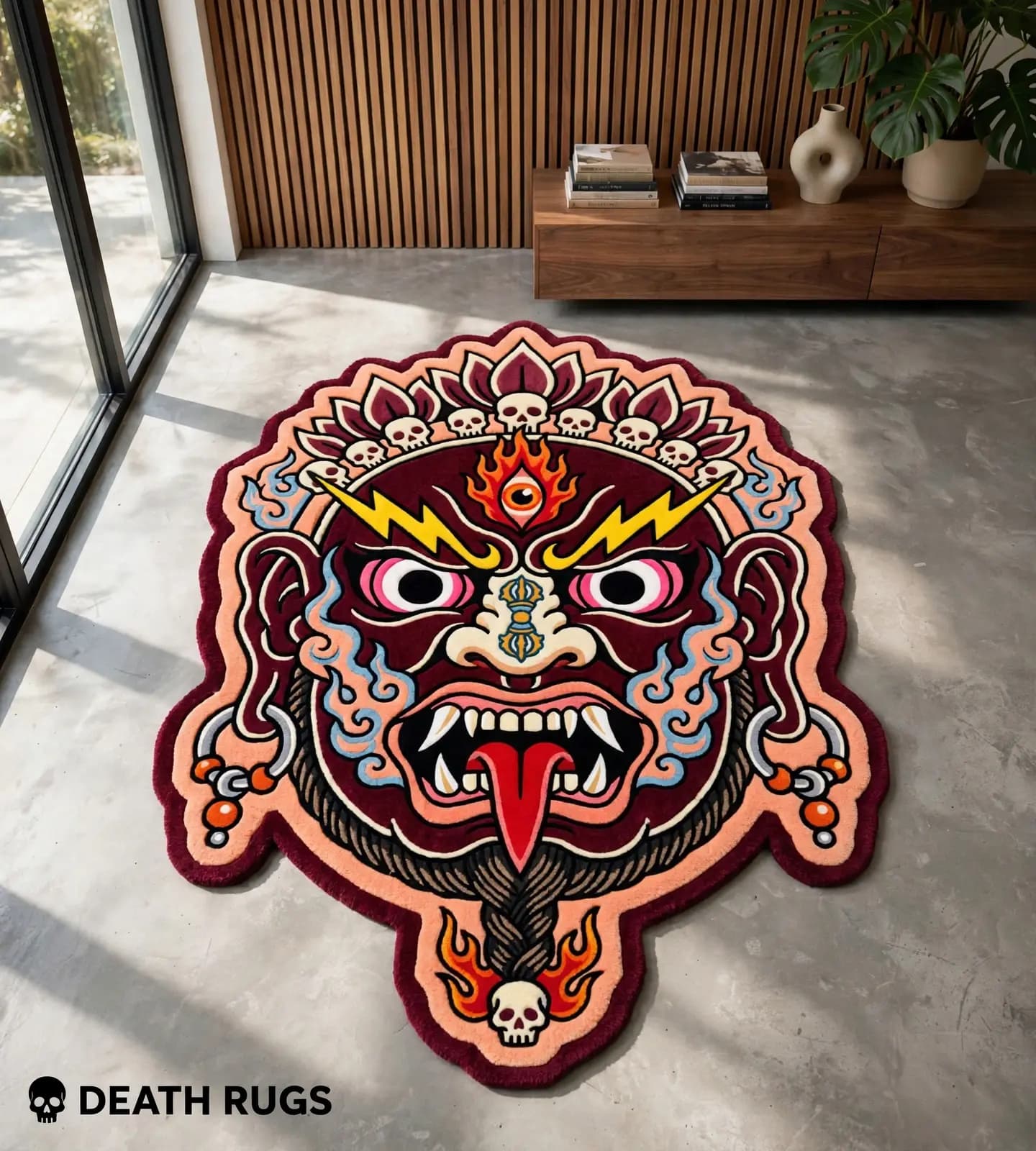 Thunder Mahakala Rugs thumbnail 7